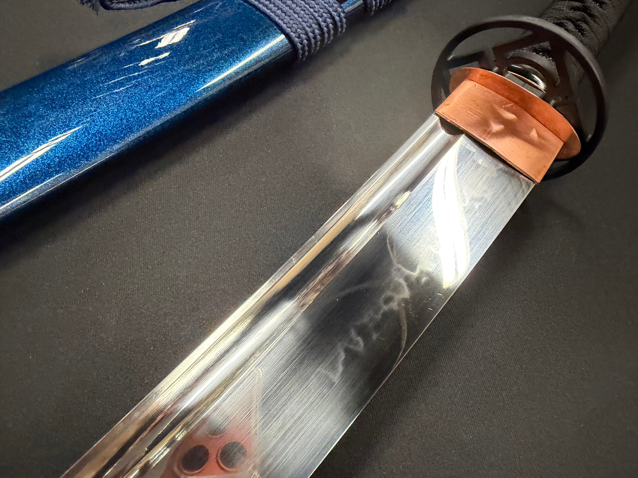 Legacy Steel O-Katana Titan Stout - Bo-hi, Choji Hamon, 1095 clay tempered