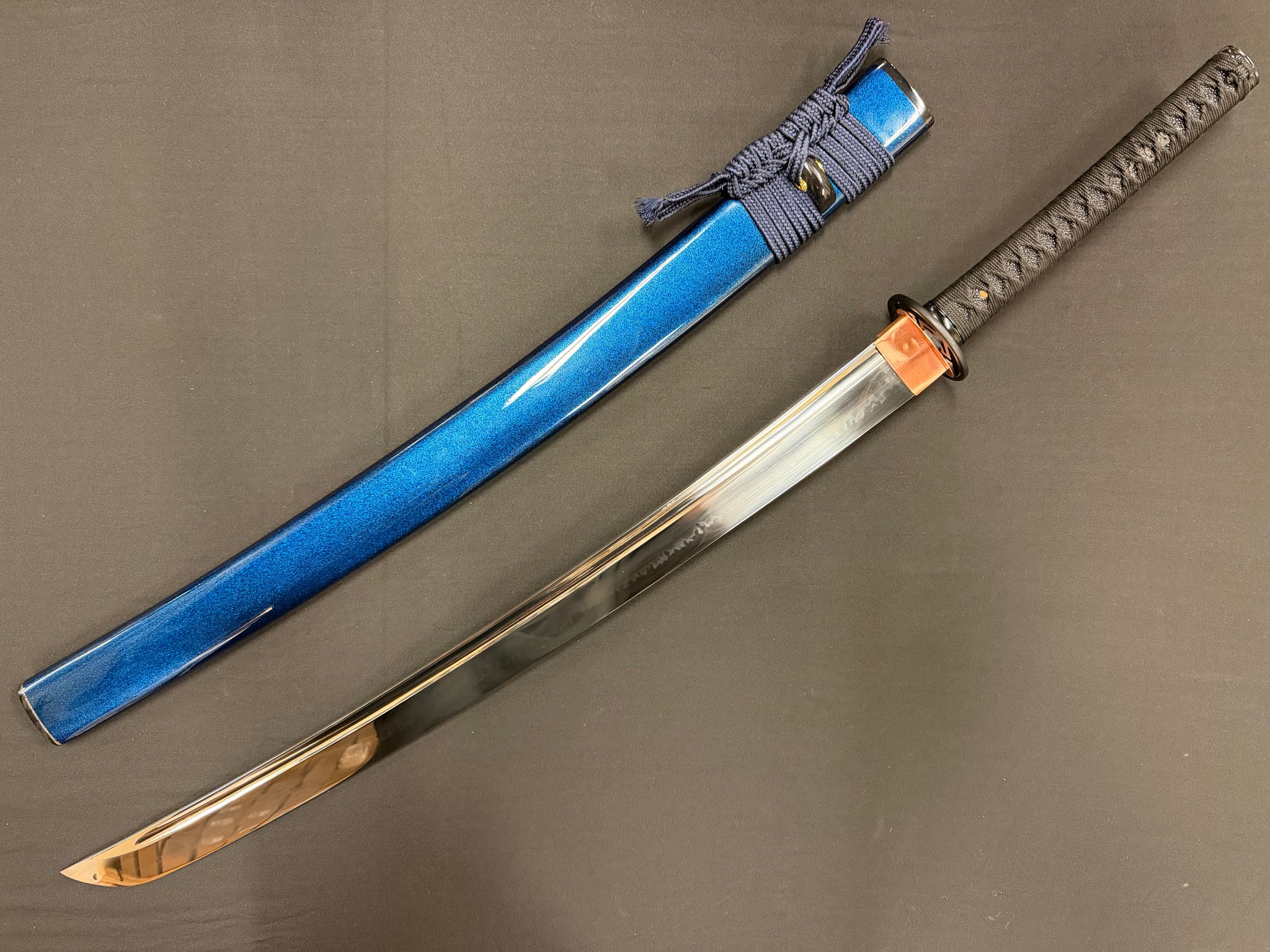 Legacy Steel O-Katana Titan Stout - Bo-hi, Choji Hamon, 1095 clay tempered