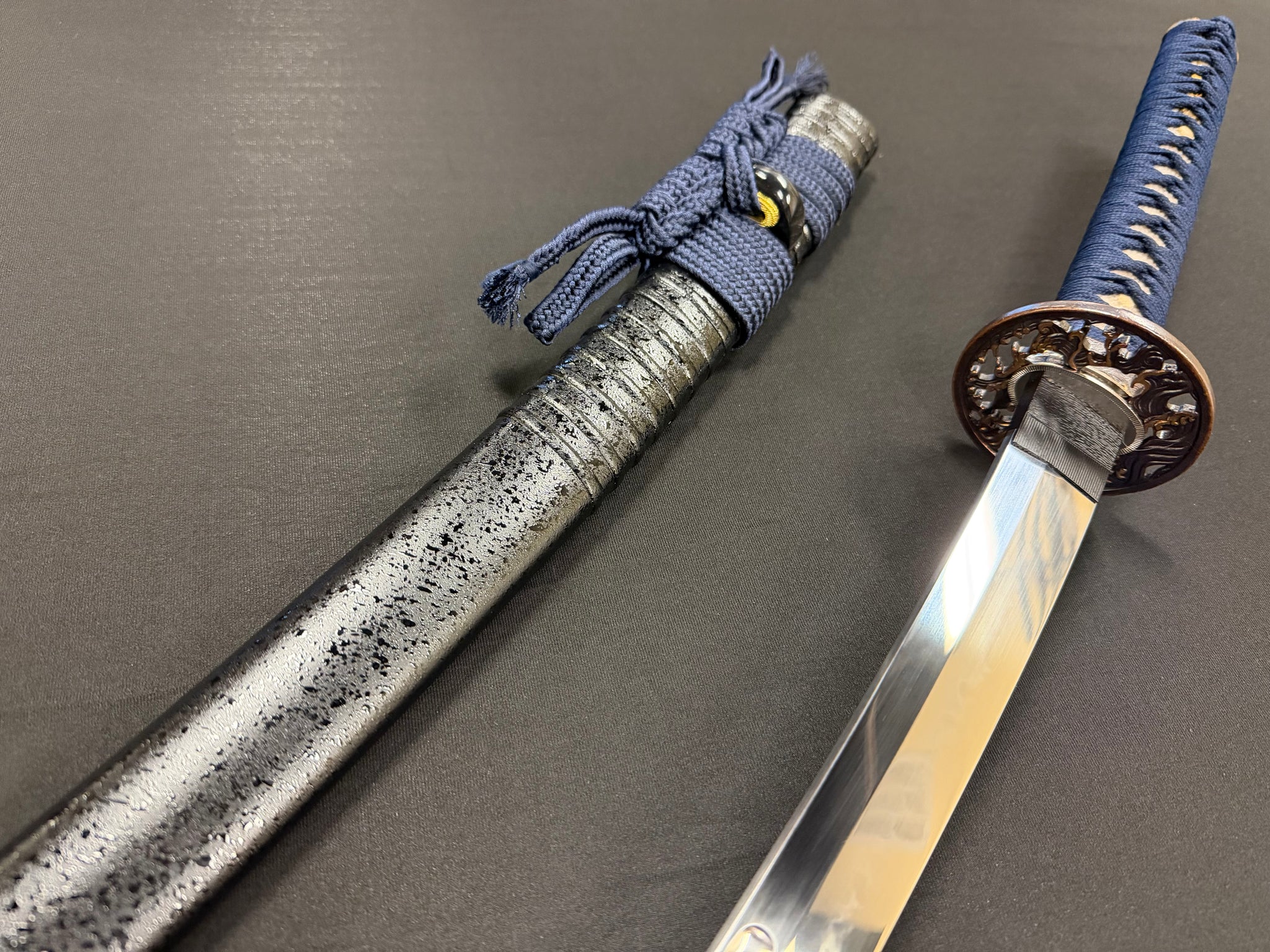 Legacy Blades O-Katana - Nightstorm Reaper  - Choji Hamon, Koshizori 1095