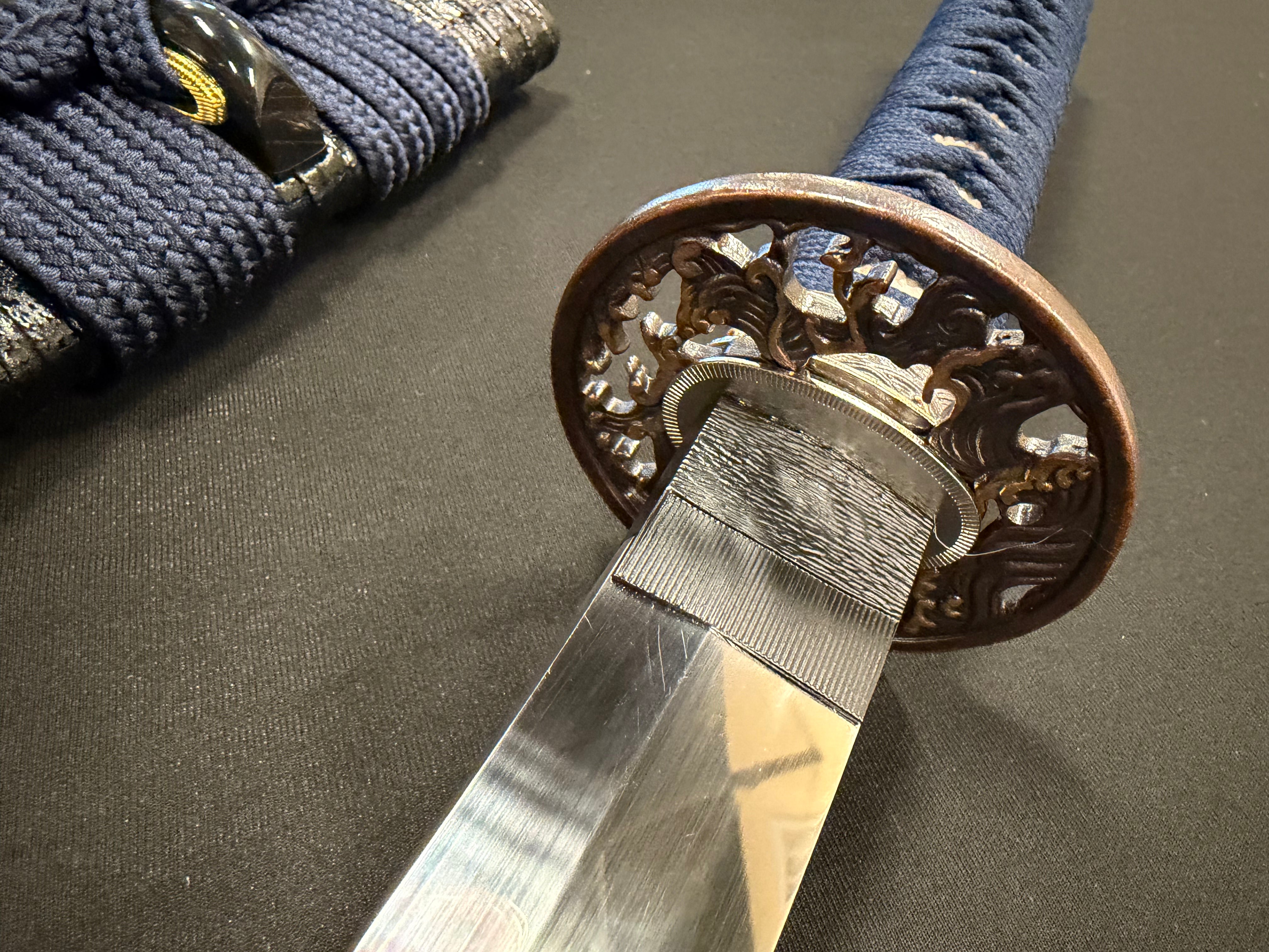 Legacy Blades O-Katana - Nightstorm Reaper  - Choji Hamon, Koshizori 1095