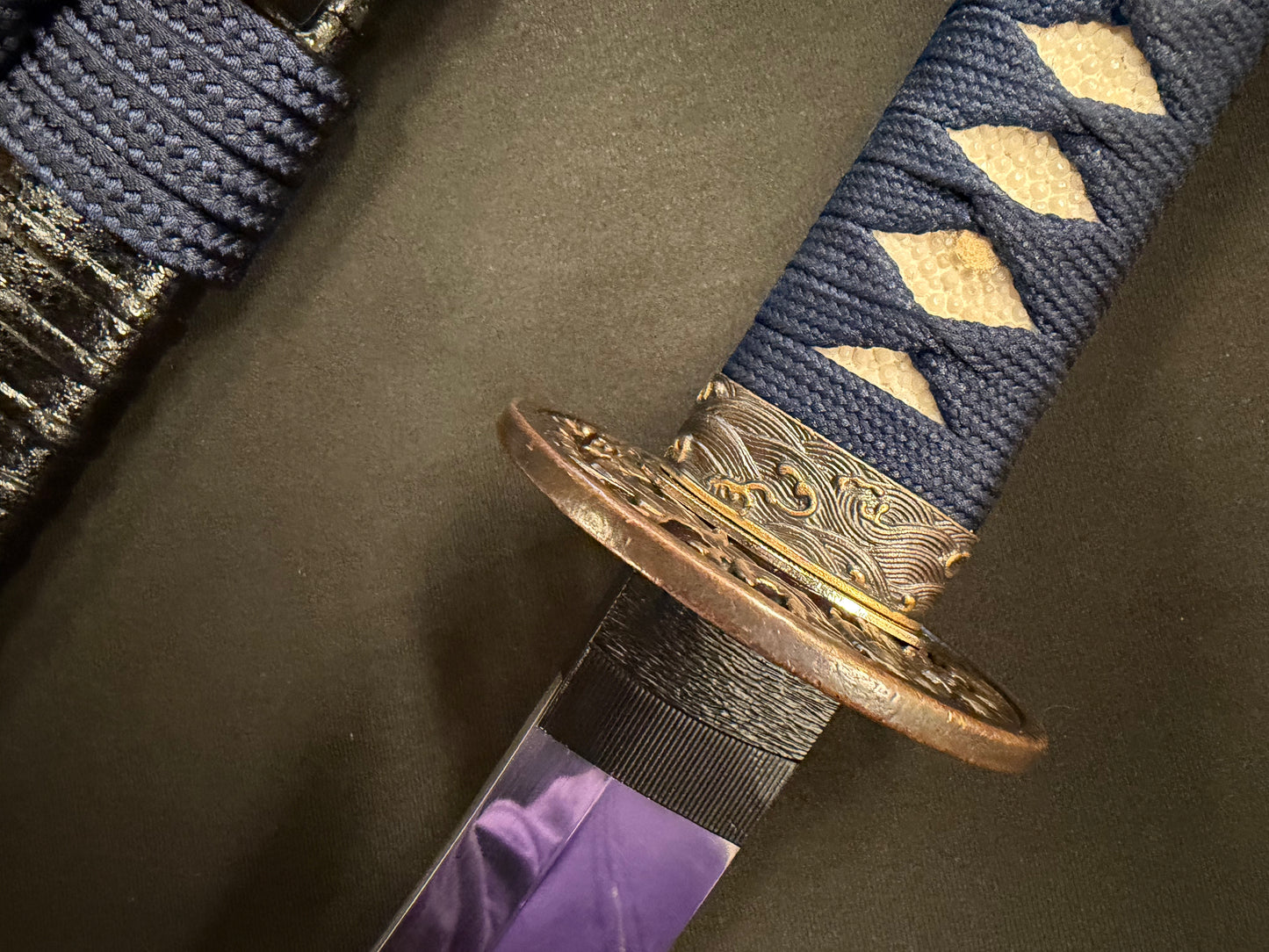 Legacy Blades O-Katana - Nightstorm Reaper  - Choji Hamon, Koshizori 1095