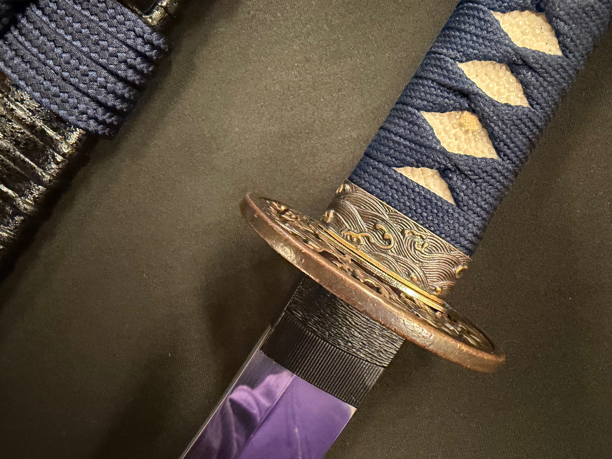 Legacy Blades O-Katana - Nightstorm Reaper  - Choji Hamon, Koshizori 1095