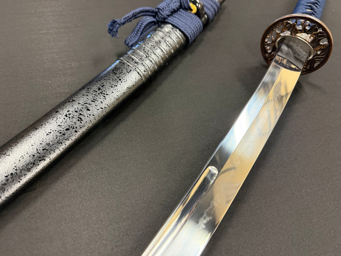Legacy Blades O-Katana - Nightstorm Reaper  - Choji Hamon, Koshizori 1095