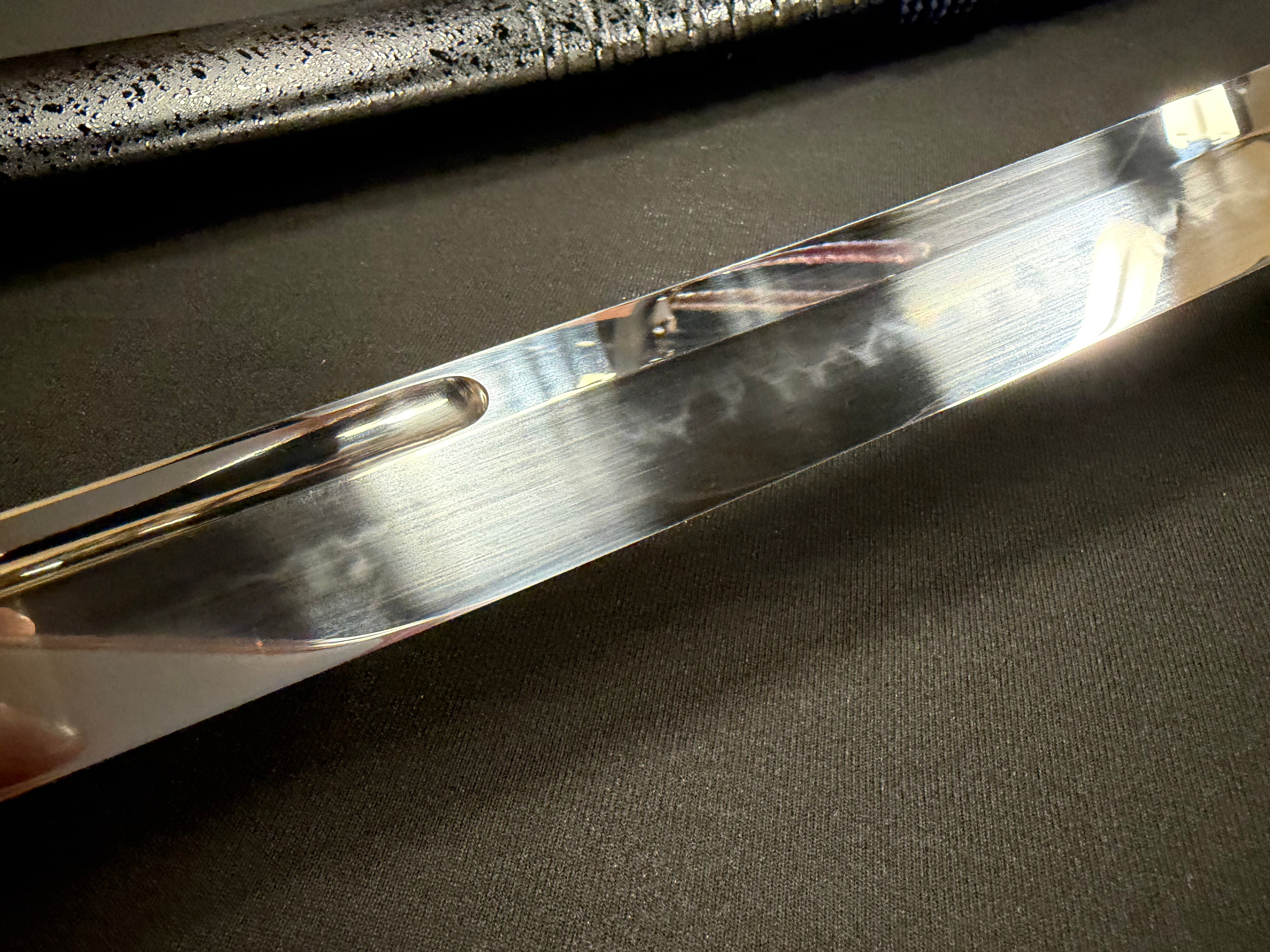 Legacy Blades O-Katana - Nightstorm Reaper  - Choji Hamon, Koshizori 1095