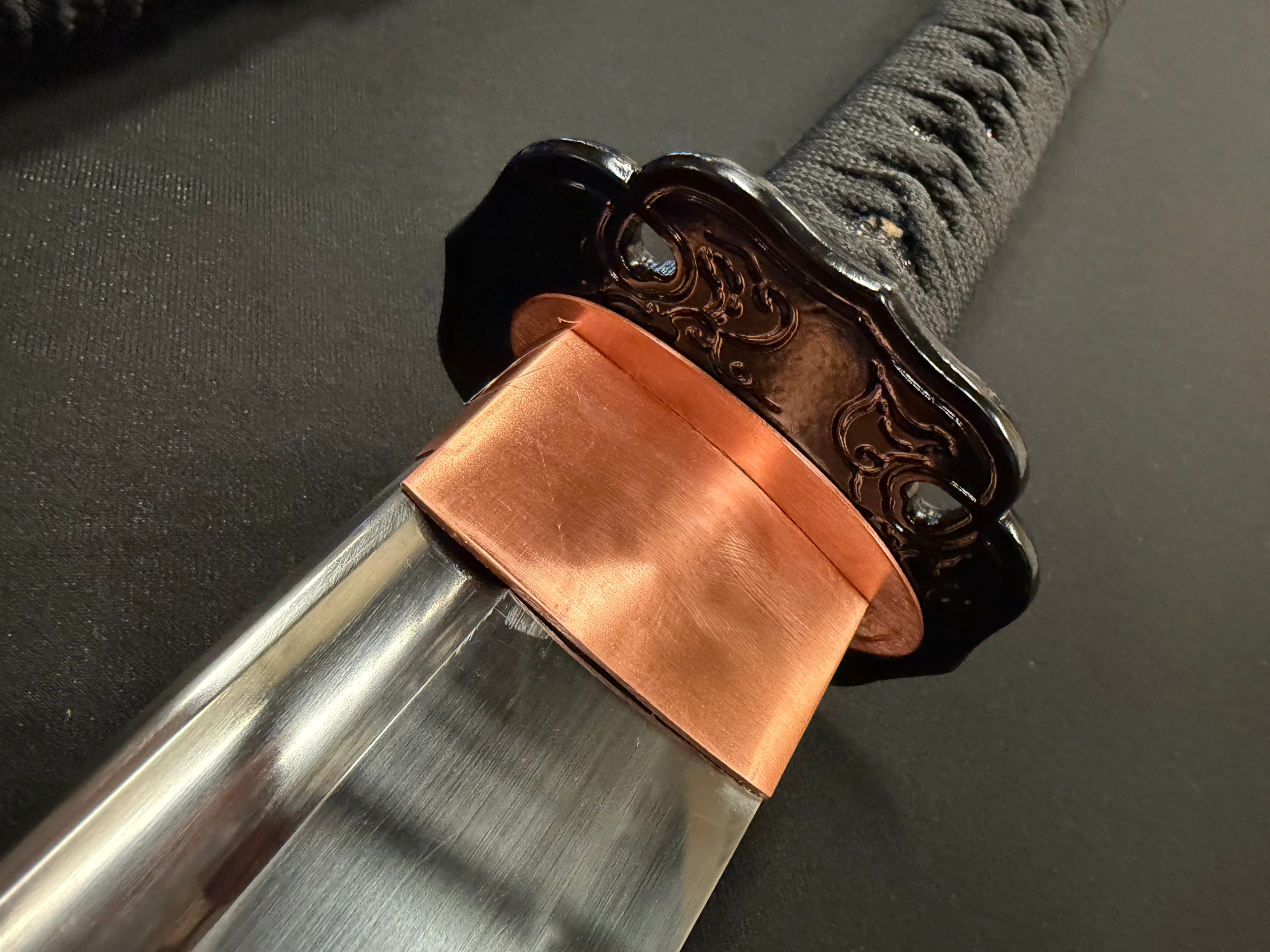 Legacy Steel O-Katana Titan Stout - Bo-hi, Choji Hamon, 1095 clay tempered