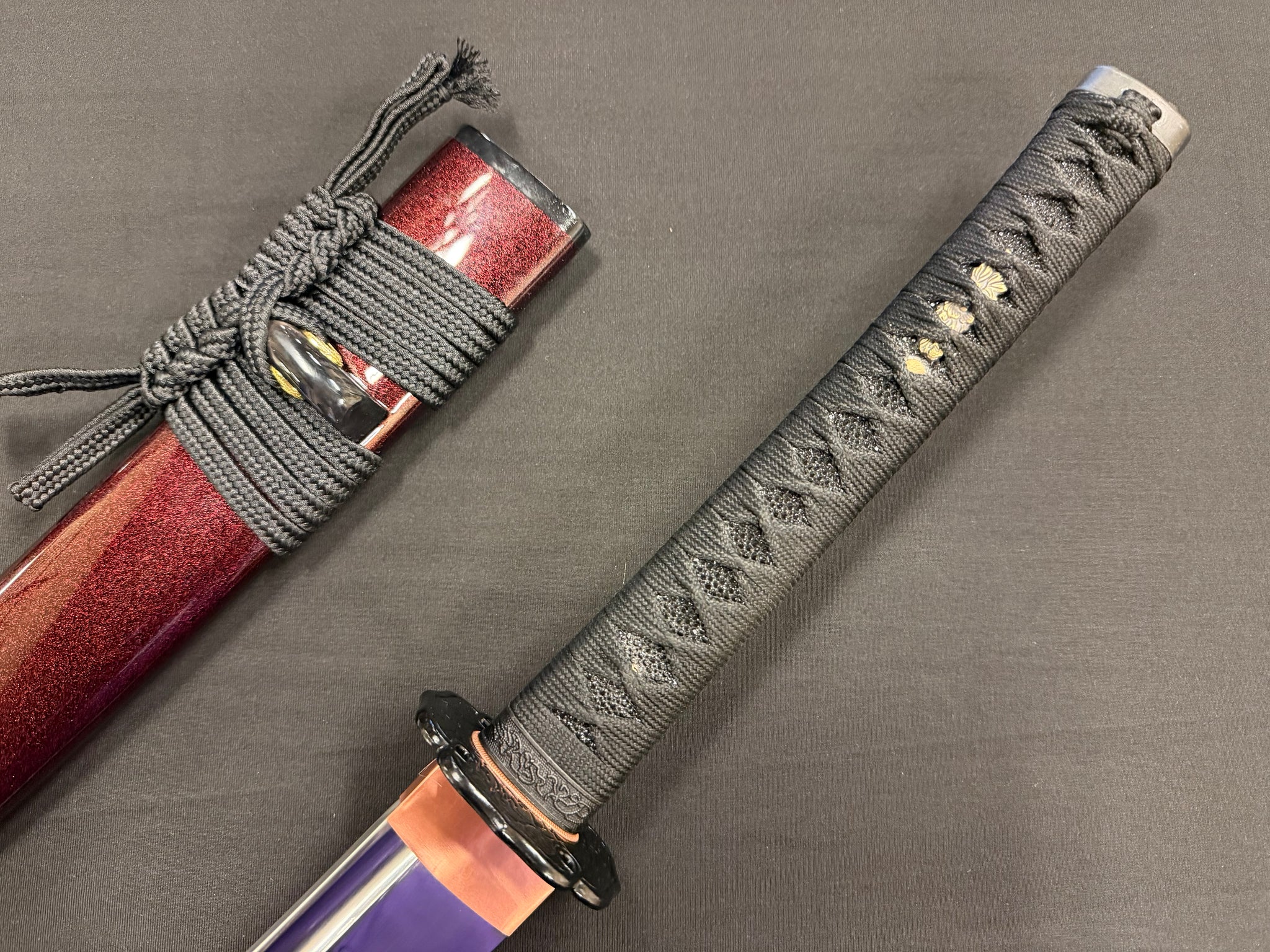 Legacy Steel O-Katana Titan Stout - Bo-hi, Choji Hamon, 1095 clay tempered