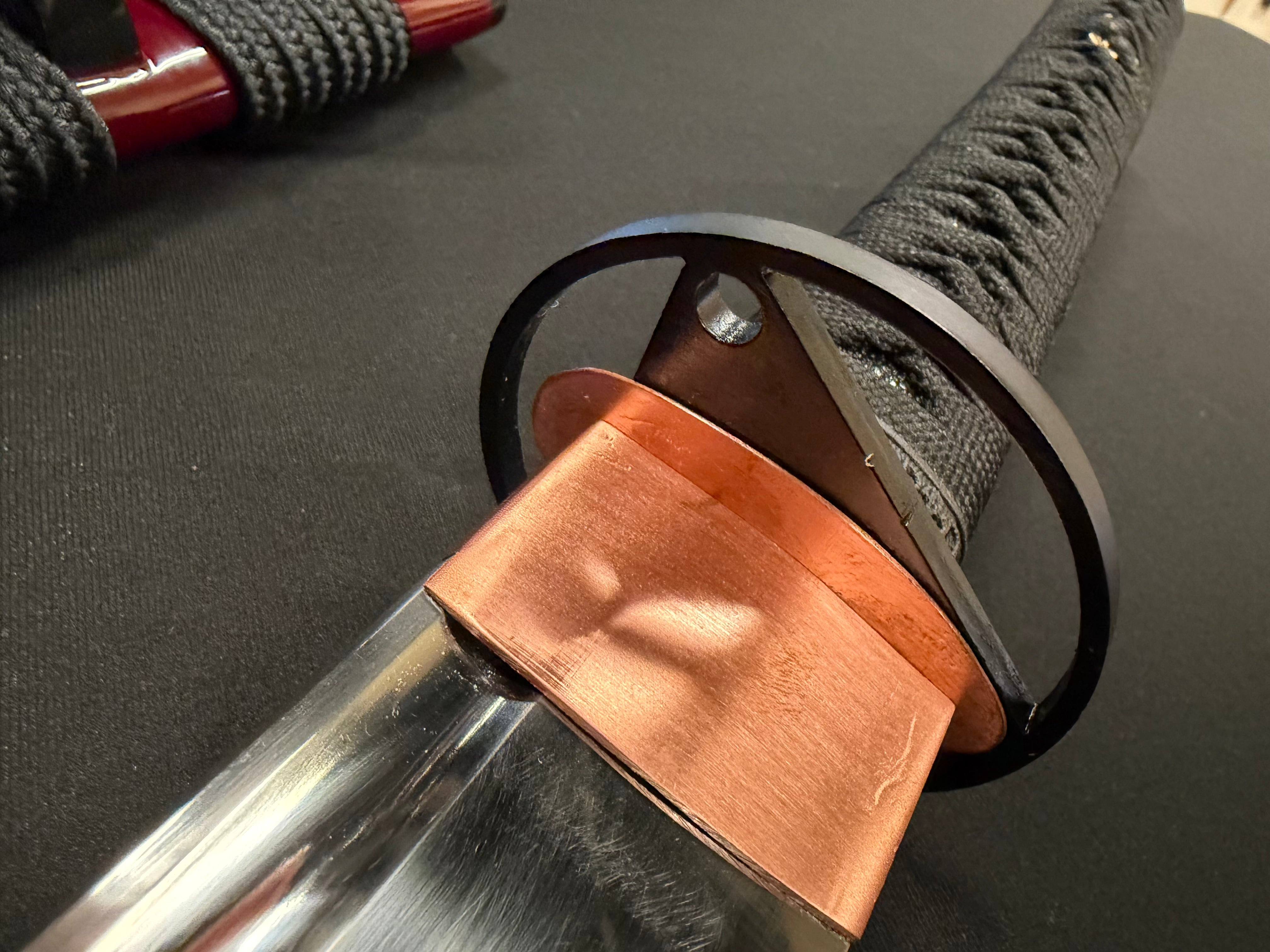 Legacy Steel O-Katana Titan Stout - Bo-hi, Choji Hamon, 1095 clay tempered