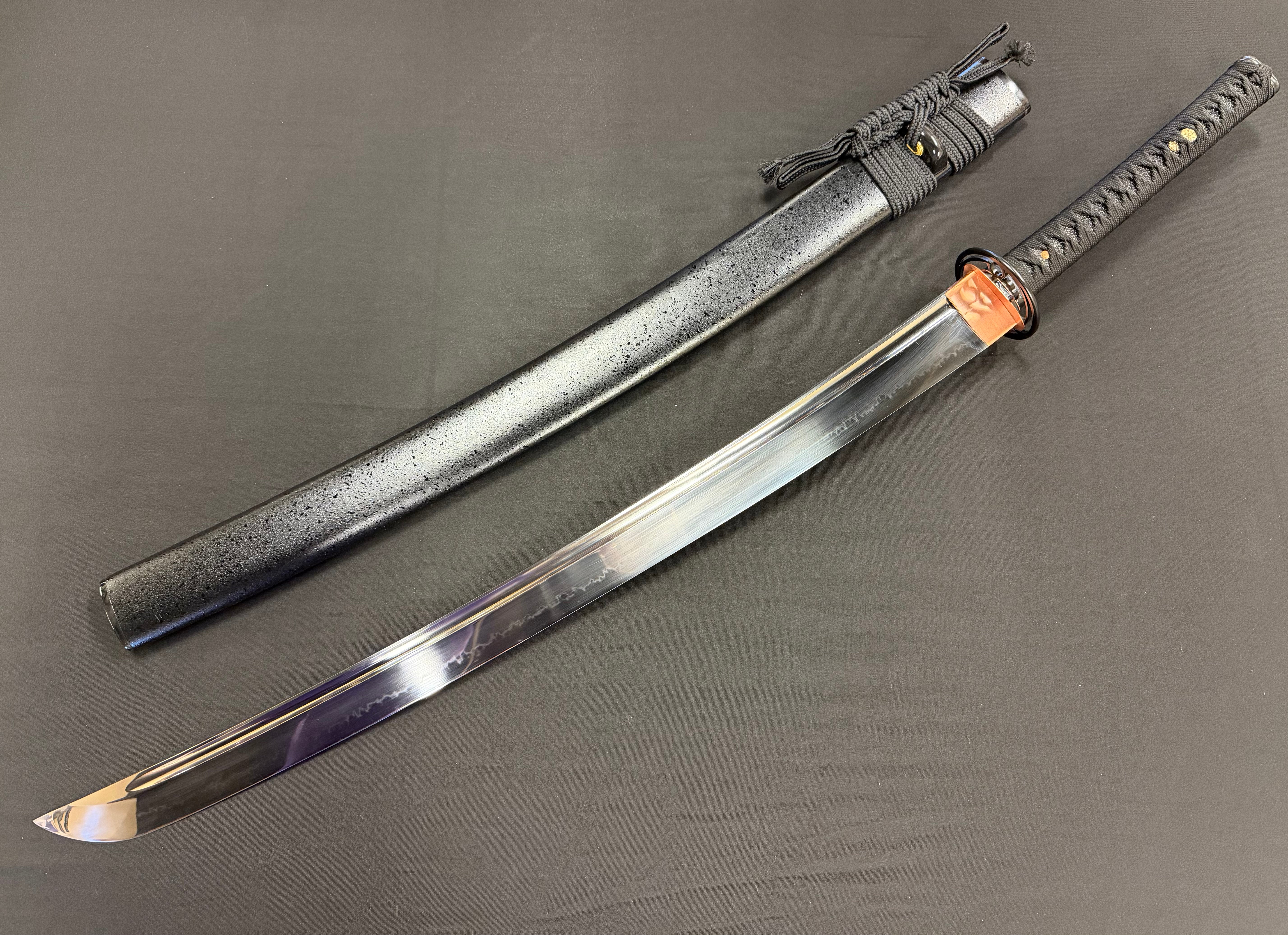 Legacy Steel O-Katana Titan Stout - Bo-hi, Choji Hamon, 1095 clay tempered