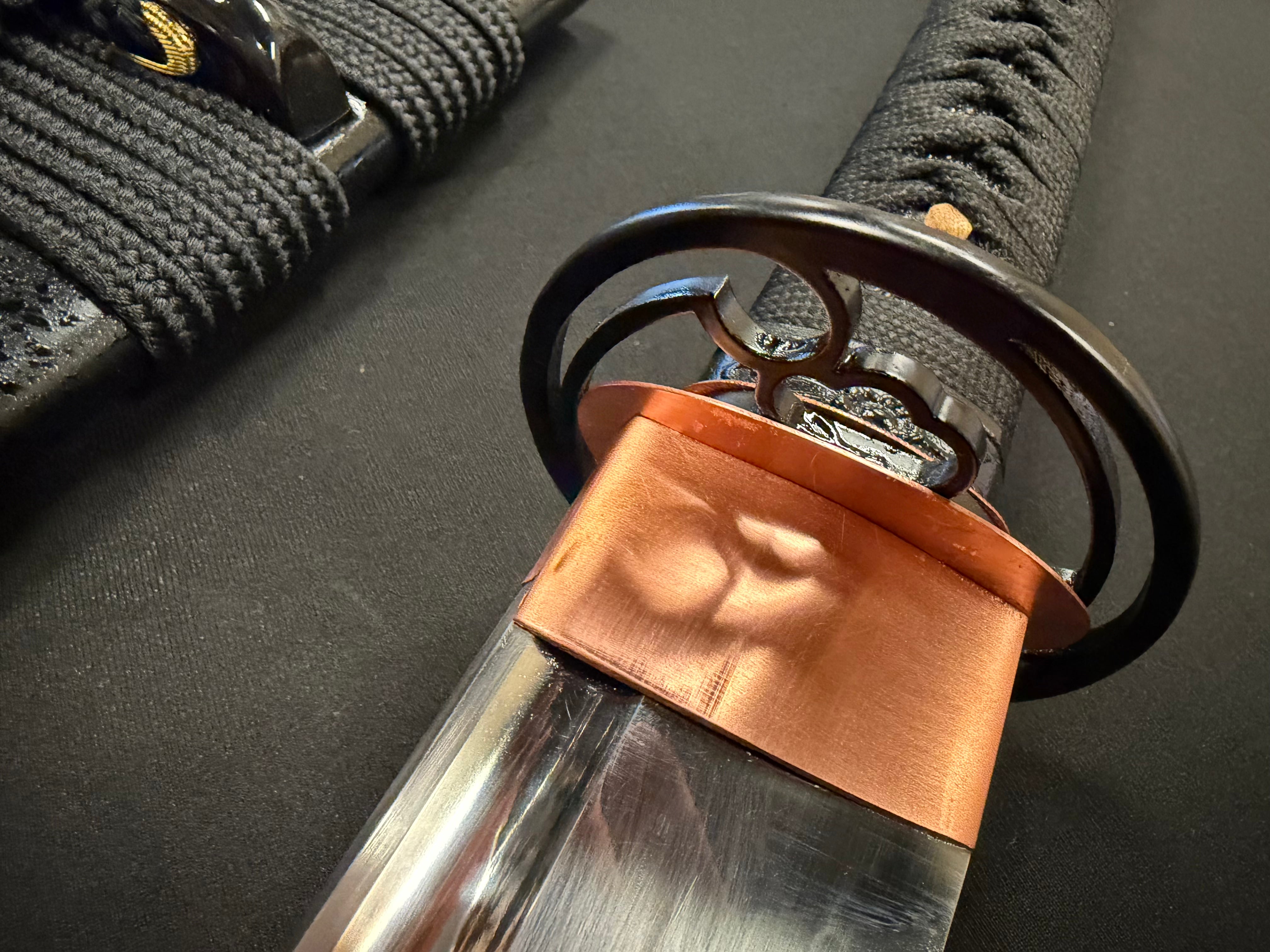 Legacy Steel O-Katana Titan Stout - Bo-hi, Choji Hamon, 1095 clay tempered