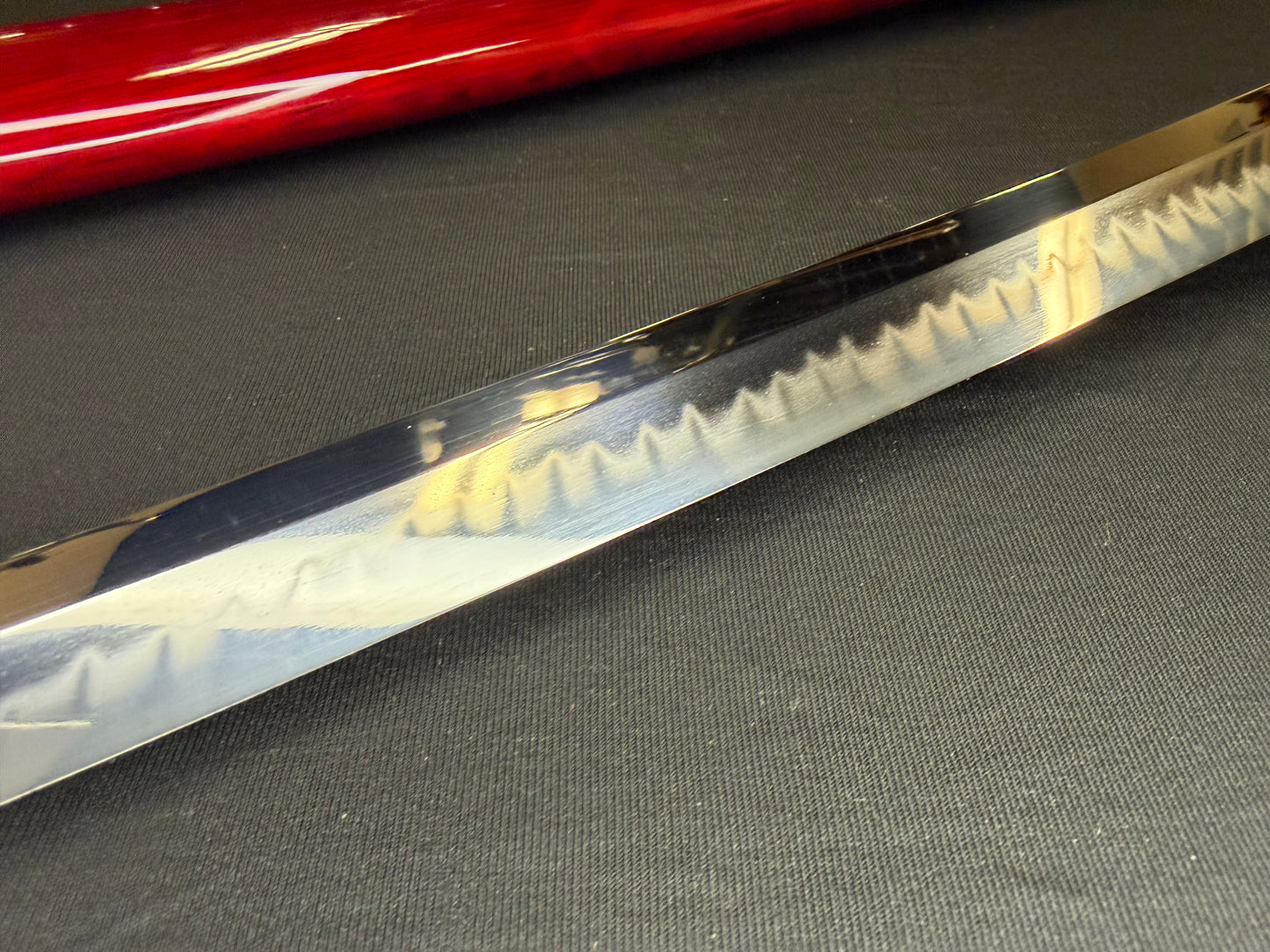 Phoenix Armory Katana - Scarlet Guardian Orishigane/Tamahagane Clay-Tempered Folded