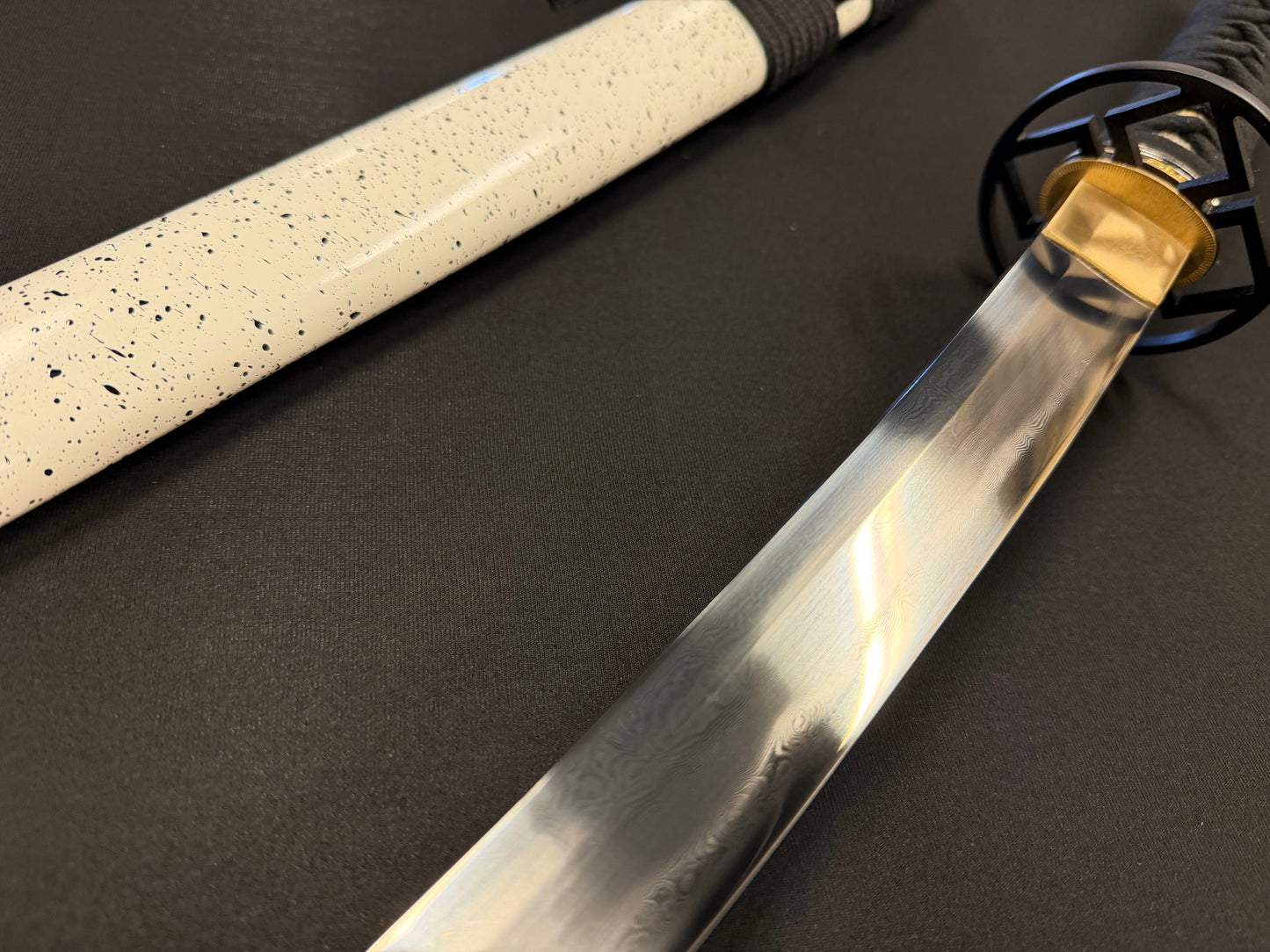 Phoenix Armory Katana - Dead Snow Damascus