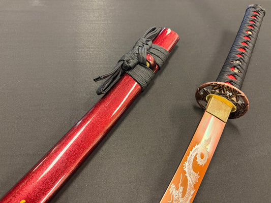 Phoenix Armory Katana - Crimson Skies 65Mn
