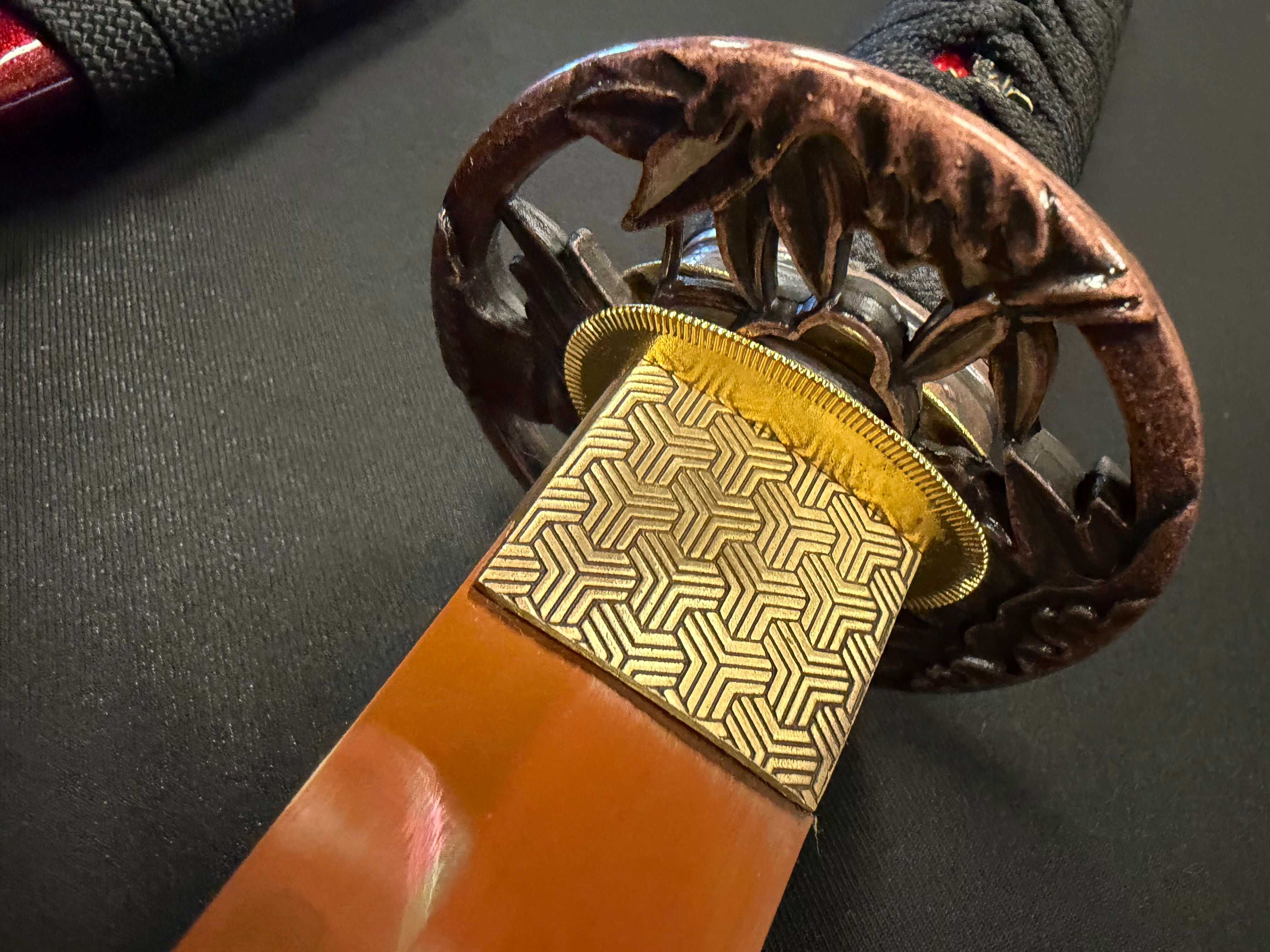 Phoenix Armory Katana - Crimson Skies 65Mn