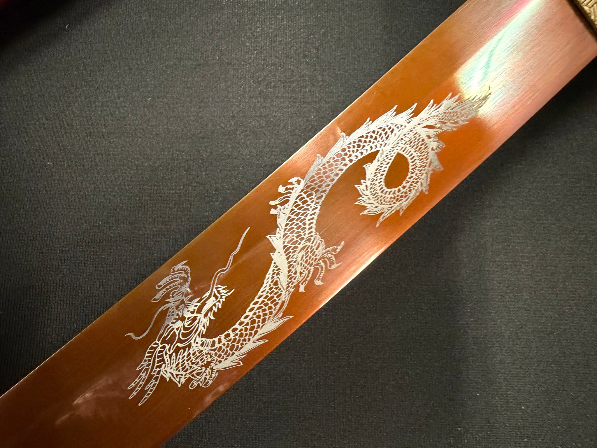 Phoenix Armory Katana - Crimson Skies 65Mn