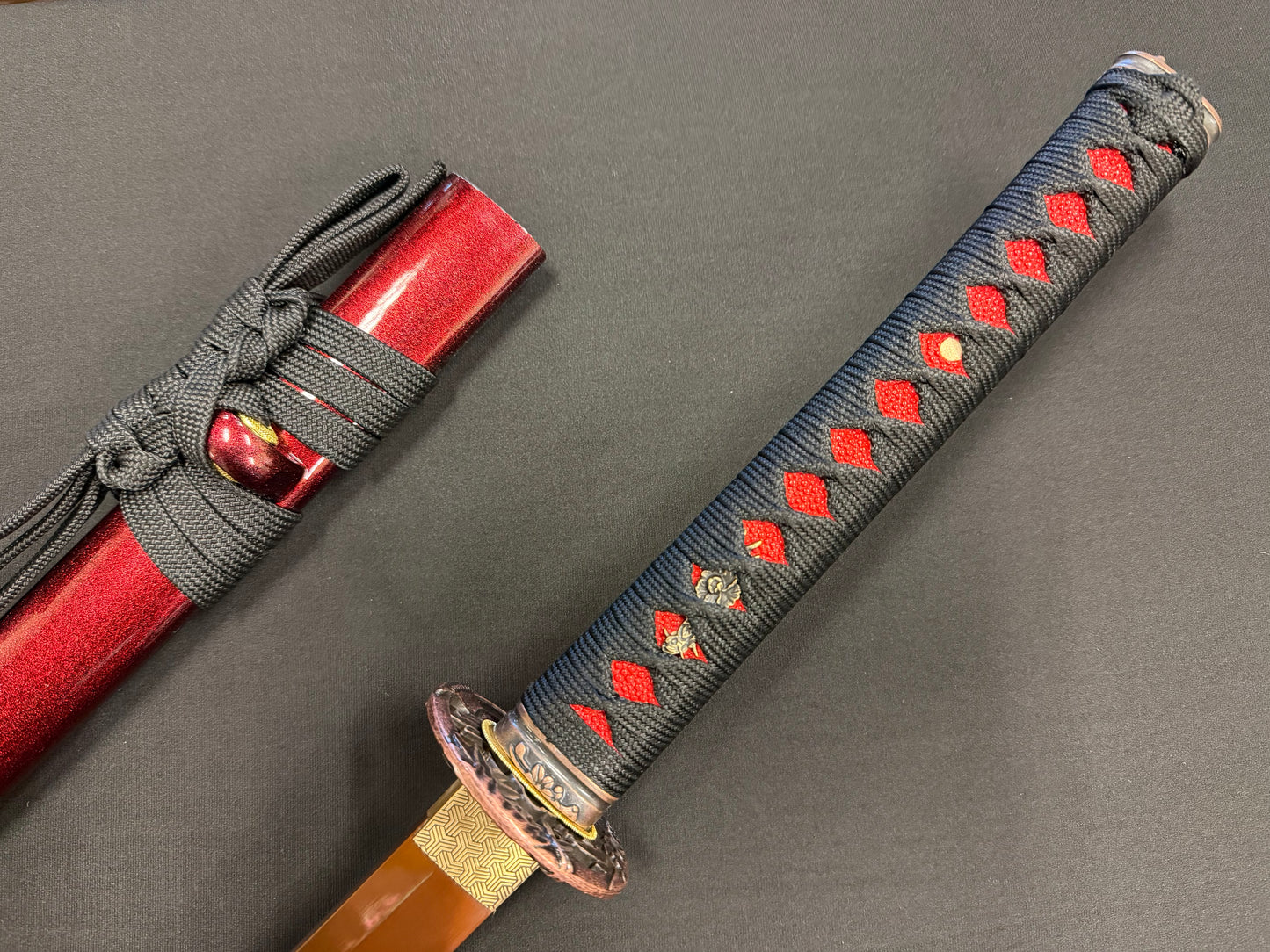 Phoenix Armory Katana - Crimson Skies 65Mn