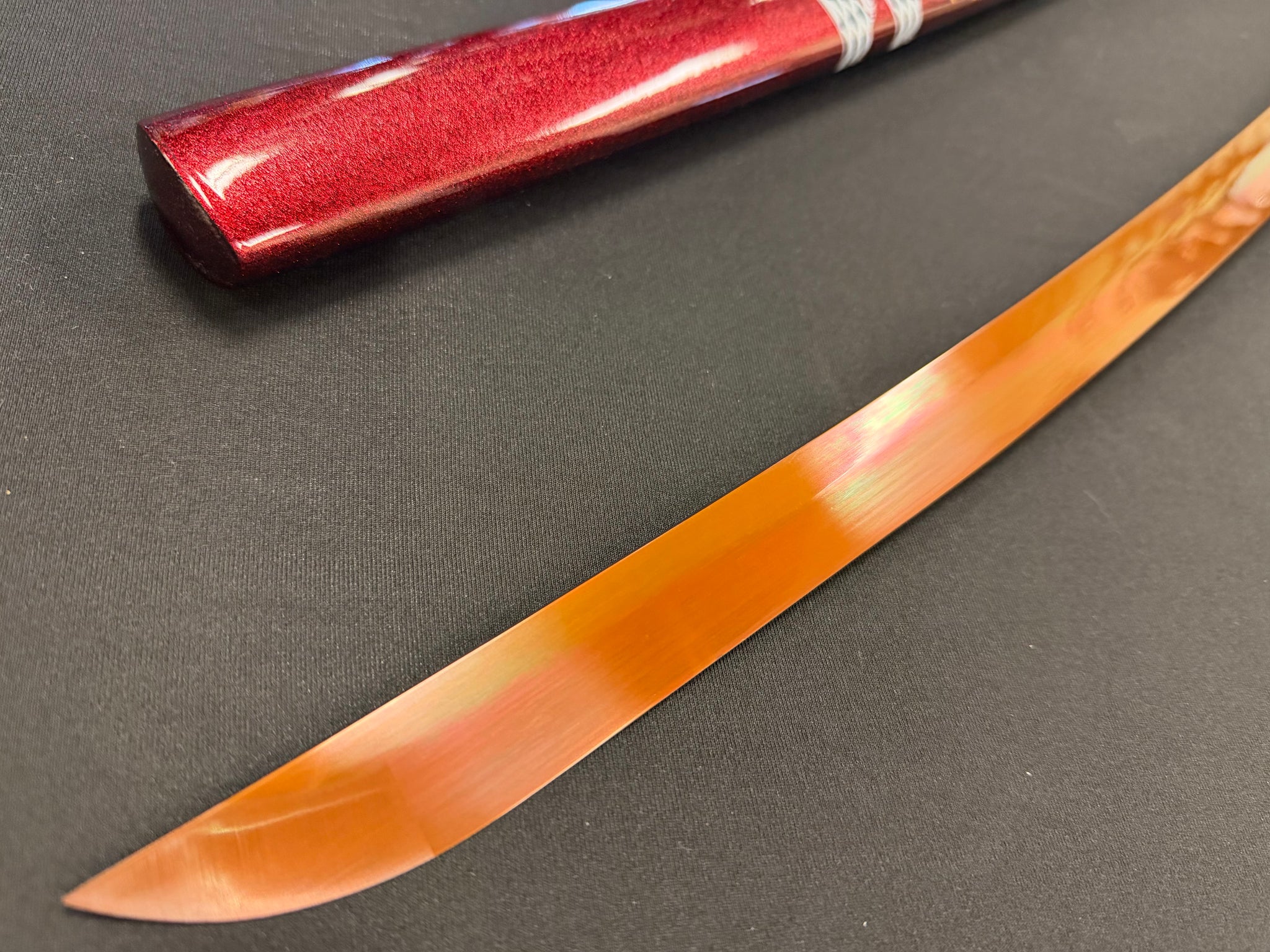 Phoenix Armory Katana - Crimson Skies 65Mn