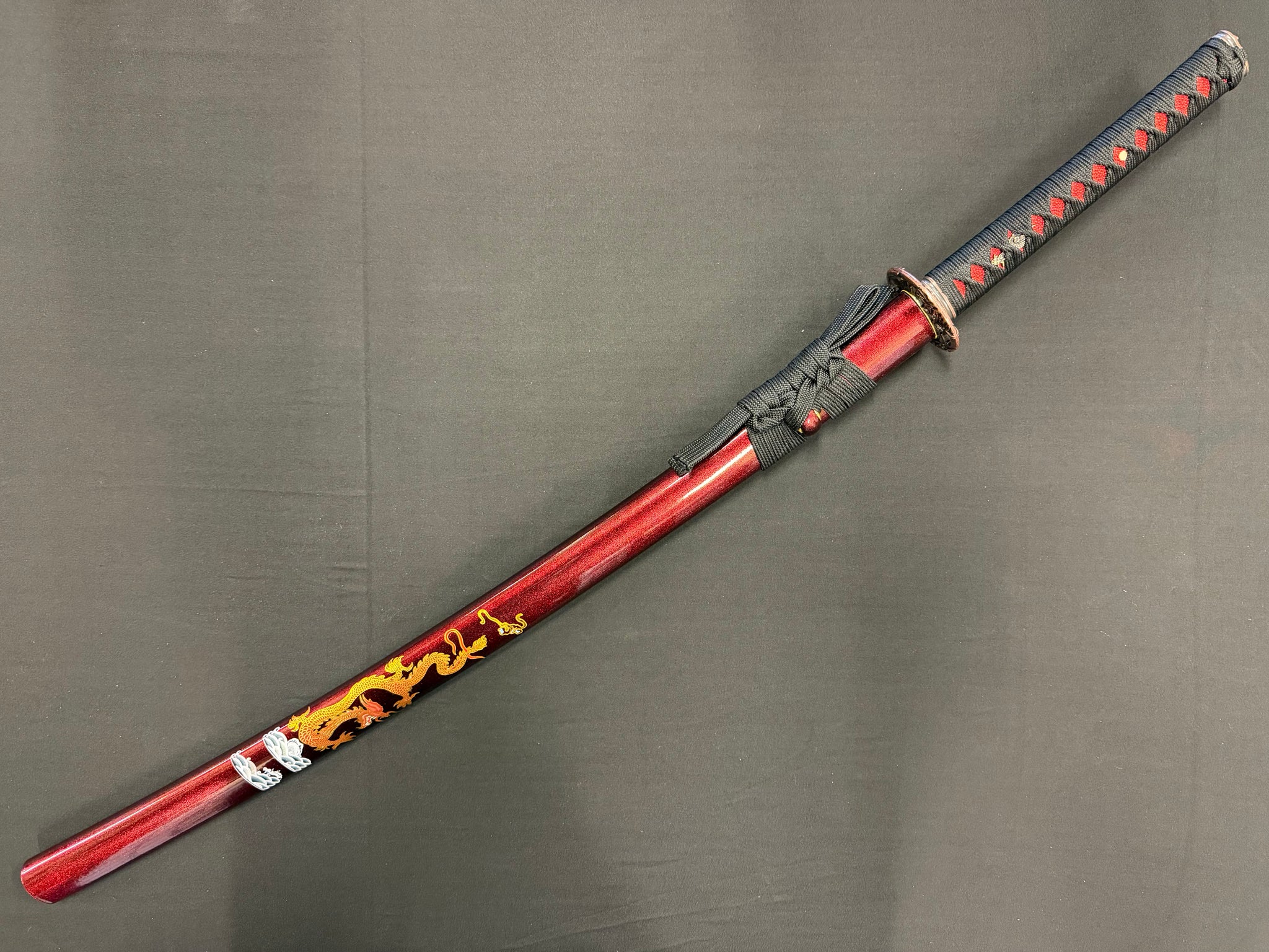 Phoenix Armory Katana - Crimson Skies 65Mn