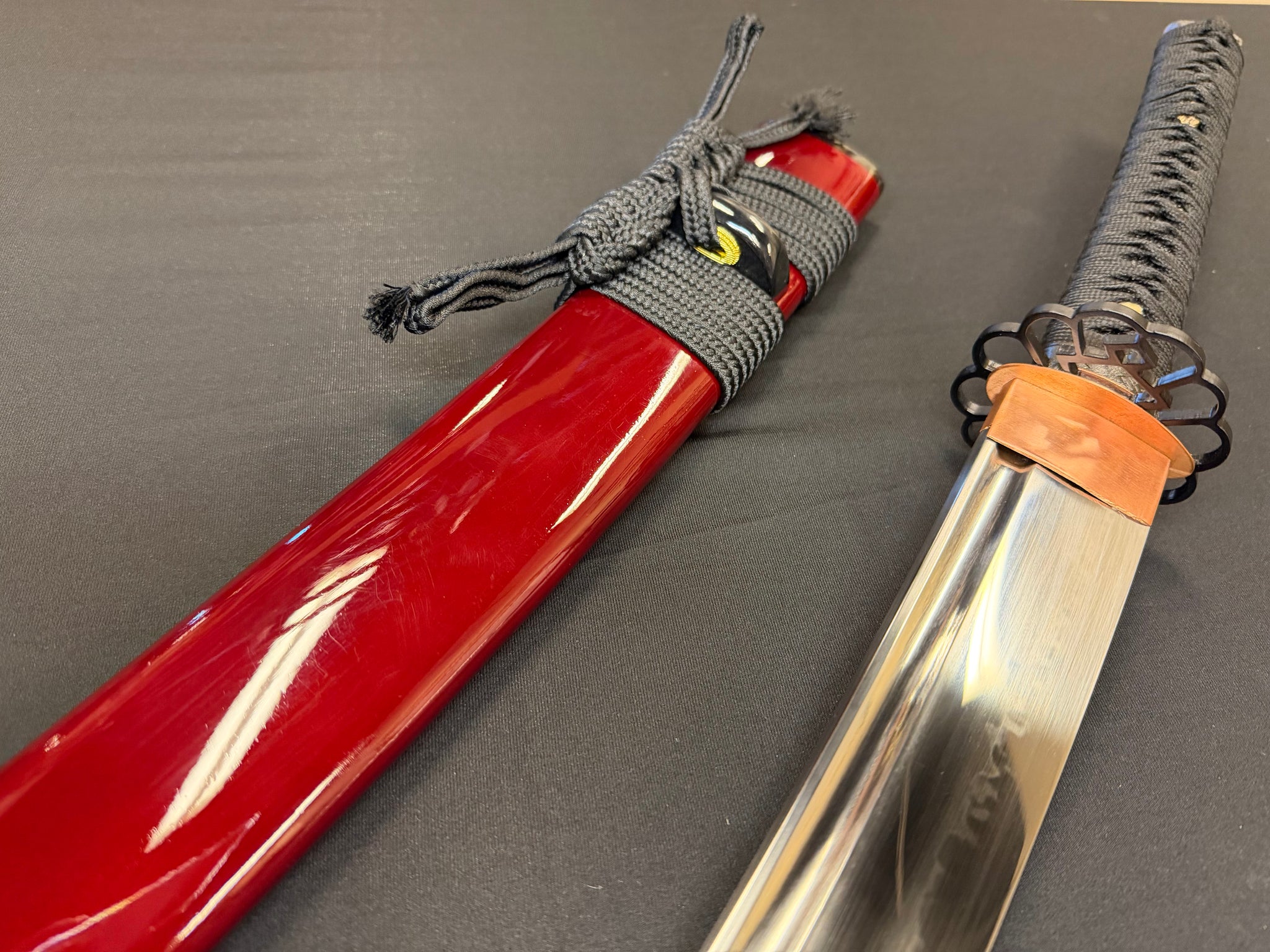 Legacy Steel O-Katana Titan Stout - Bo-hi, Choji Hamon, 1095 clay tempered