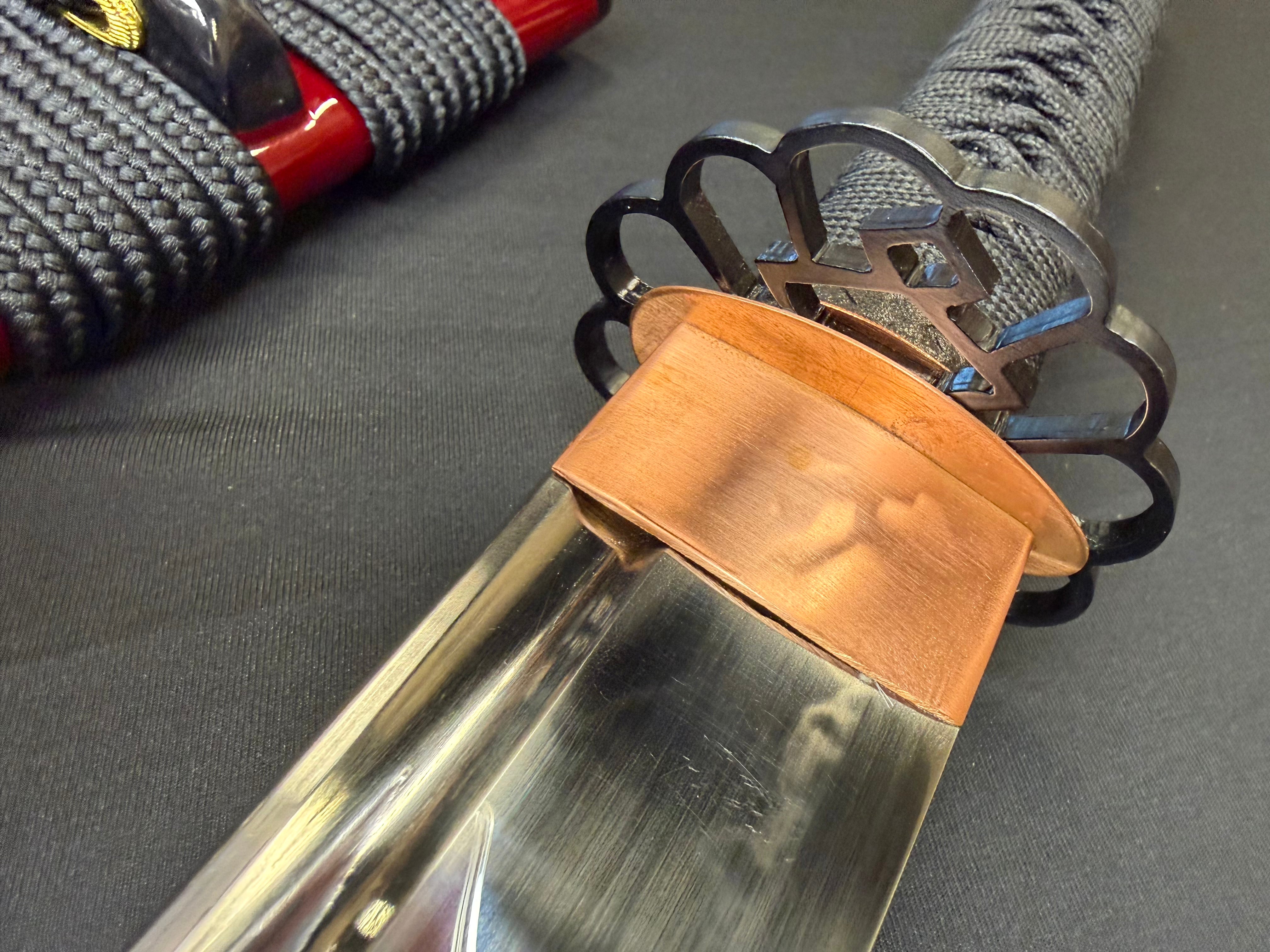 Legacy Steel O-Katana Titan Stout - Bo-hi, Choji Hamon, 1095 clay tempered