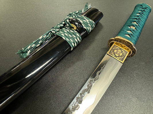 MADE TO ORDER Phoenix Armory Dragonspear Horimono Tanto T10 Shobu Zukuri