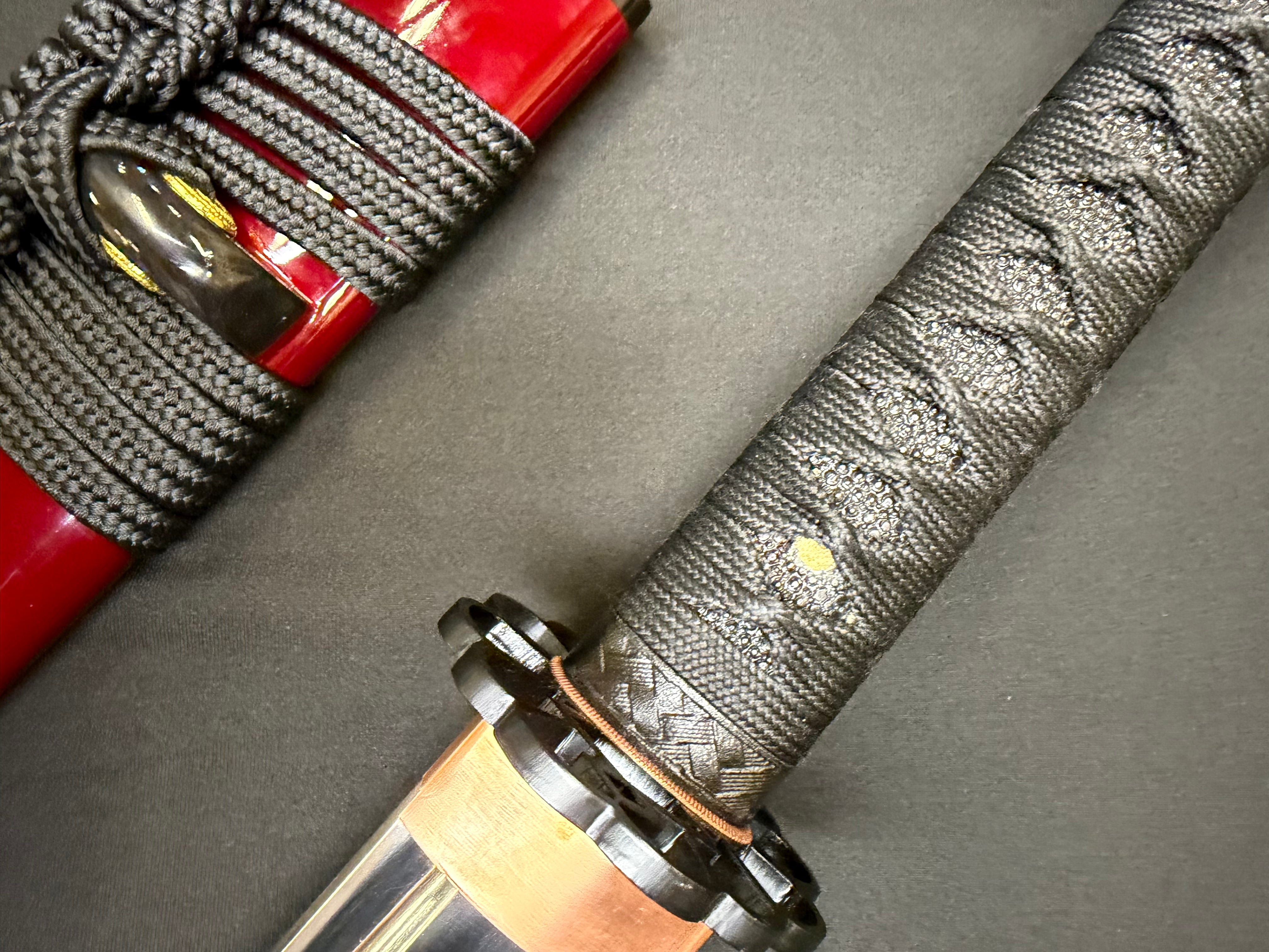 Legacy Steel O-Katana Titan Stout - Bo-hi, Choji Hamon, 1095 clay tempered