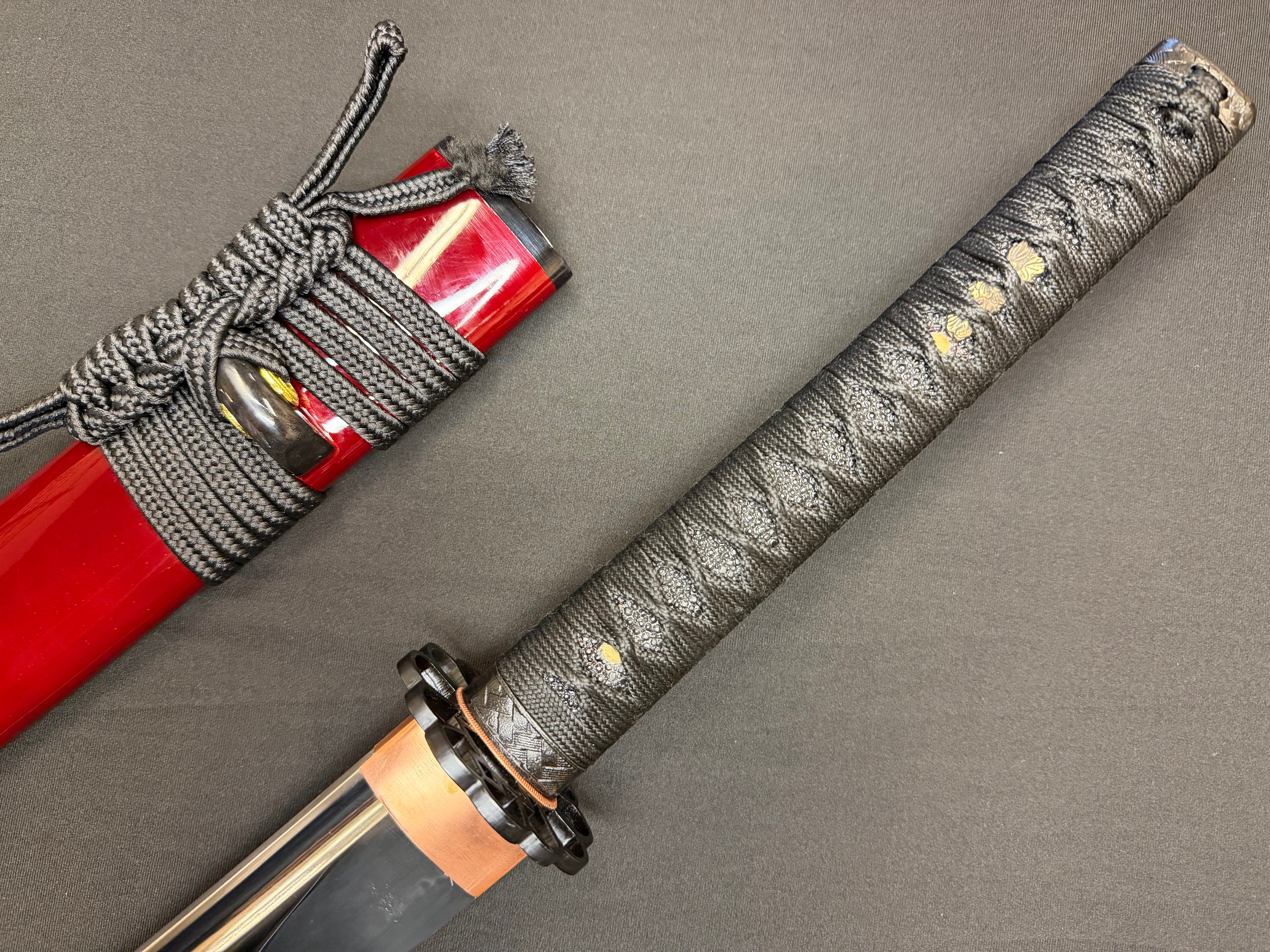 Legacy Steel O-Katana Titan Stout - Bo-hi, Choji Hamon, 1095 clay tempered