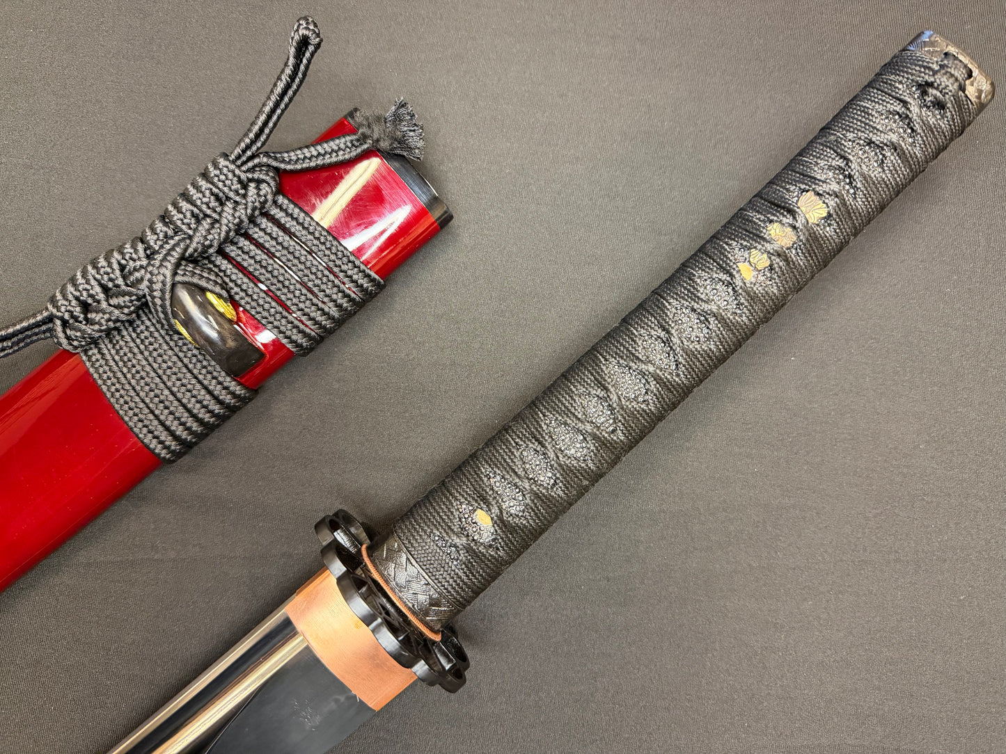 Legacy Steel O-Katana Titan Stout - Bo-hi, Choji Hamon, 1095 clay tempered