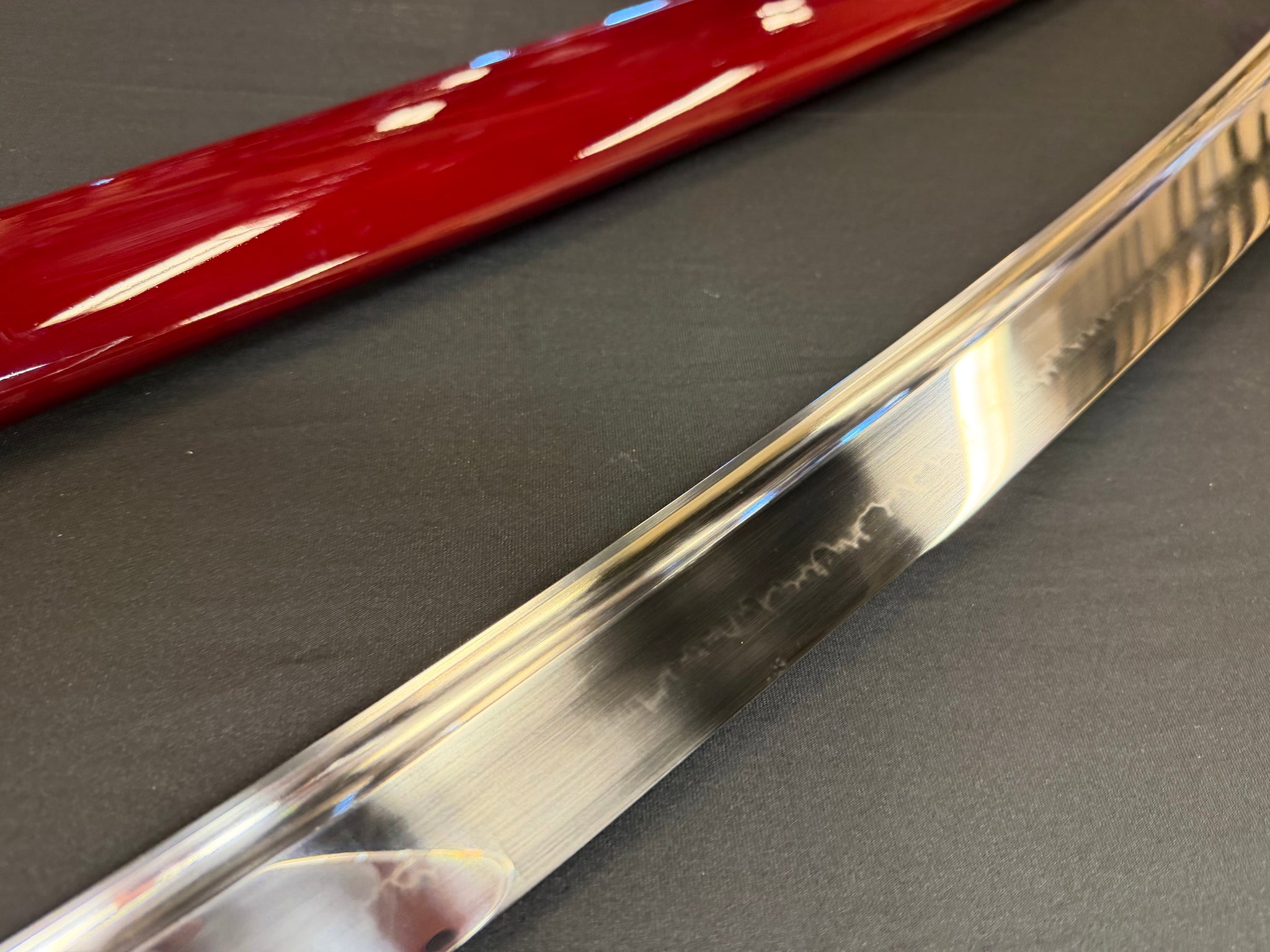 Legacy Steel O-Katana Titan Stout - Bo-hi, Choji Hamon, 1095 clay tempered