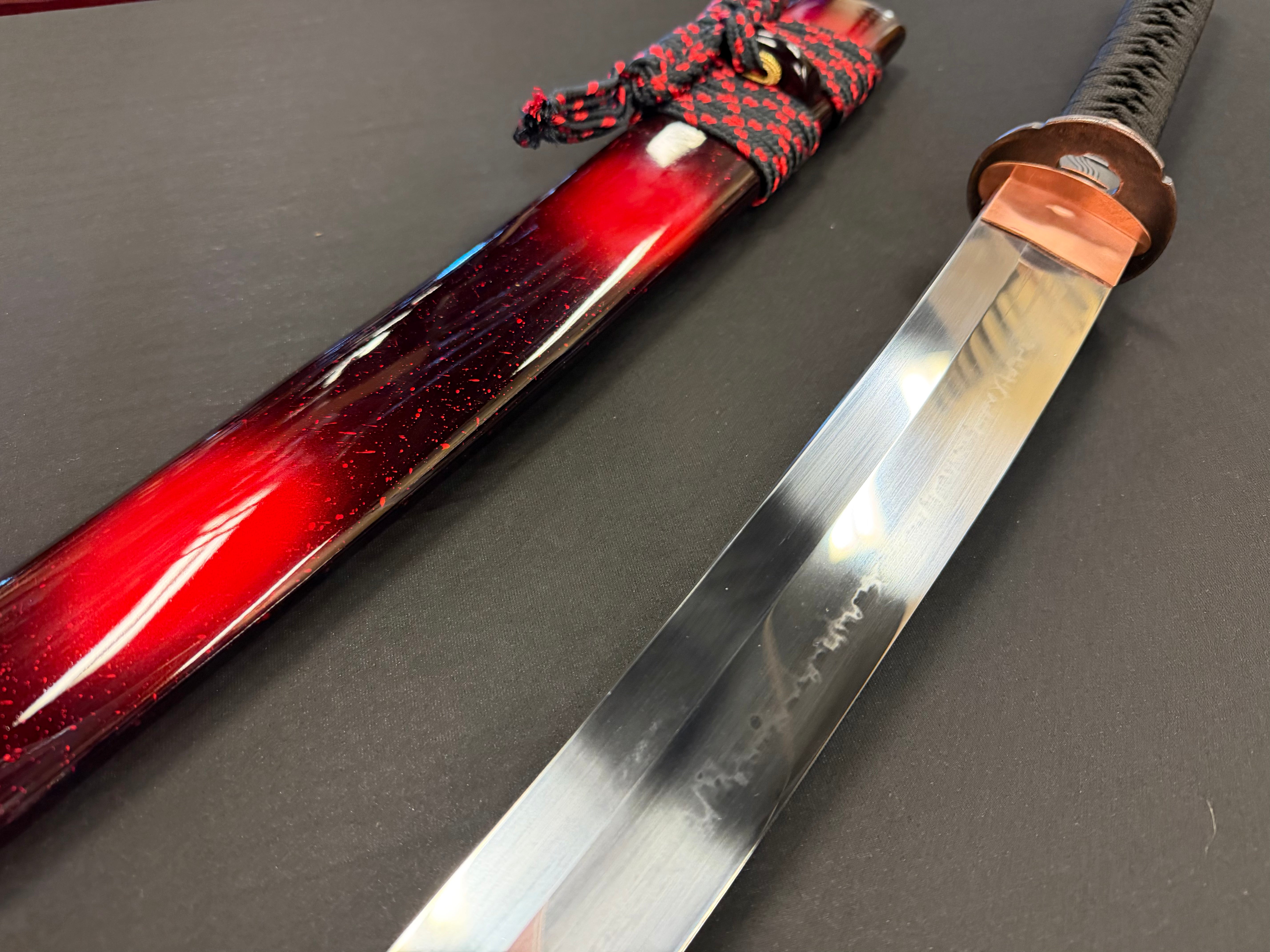 Legacy Steel O-Katana Titan Stout - Choji Hamon, 1095 clay tempered