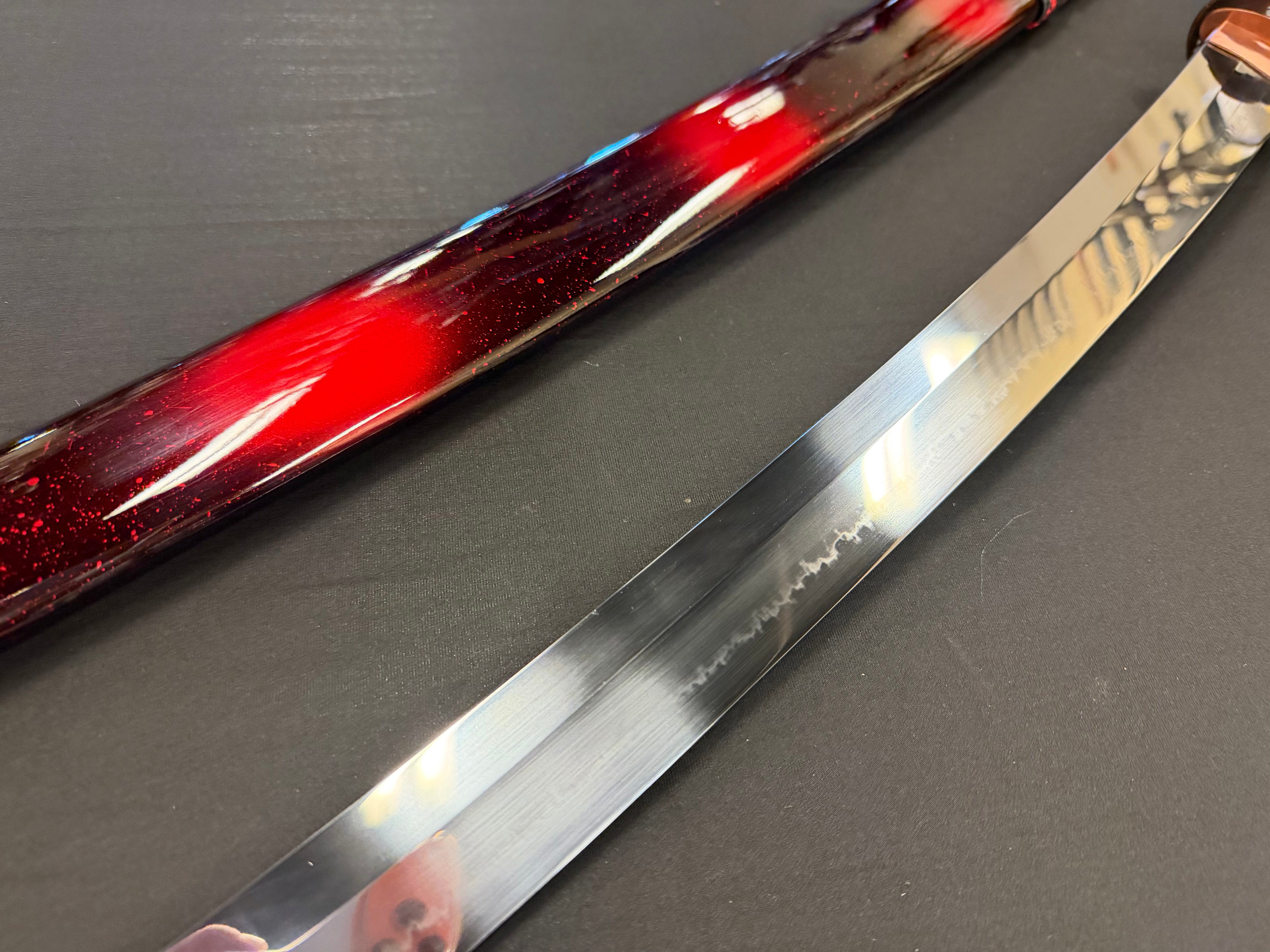 Legacy Steel O-Katana Titan Stout - Choji Hamon, 1095 clay tempered