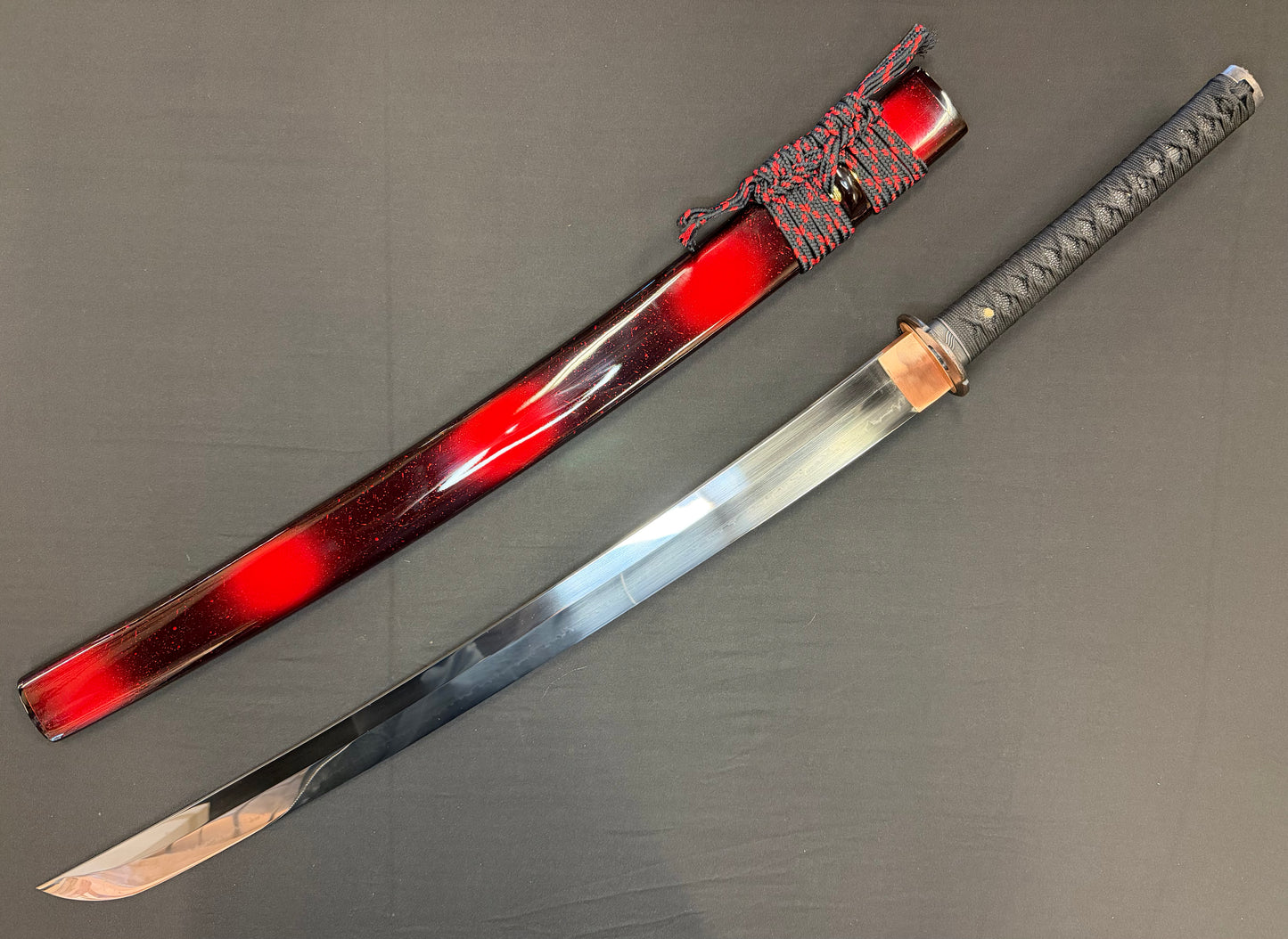 Legacy Steel O-Katana Titan Stout - Choji Hamon, 1095 clay tempered