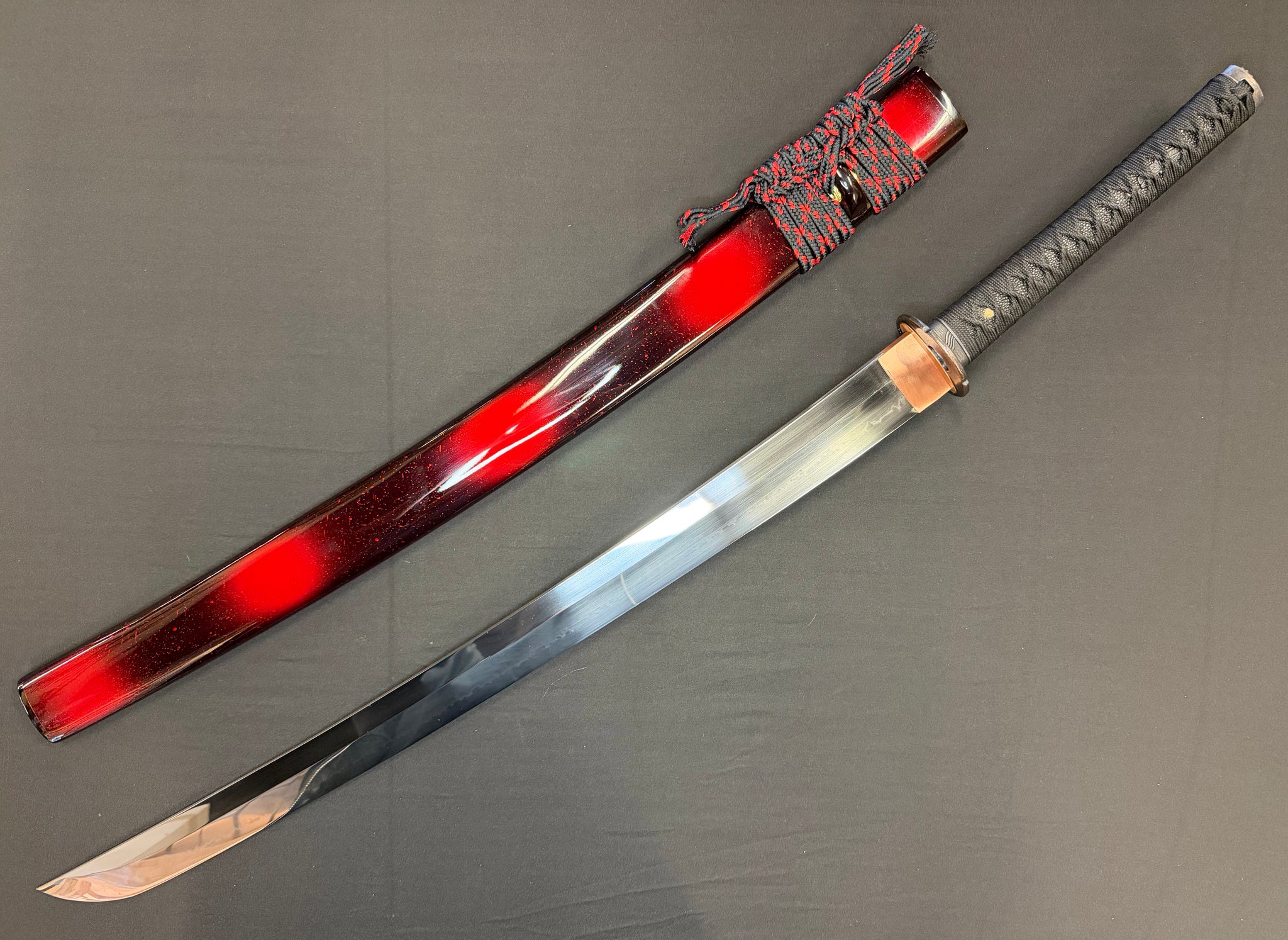 Legacy Steel O-Katana Titan Stout - Choji Hamon, 1095 clay tempered