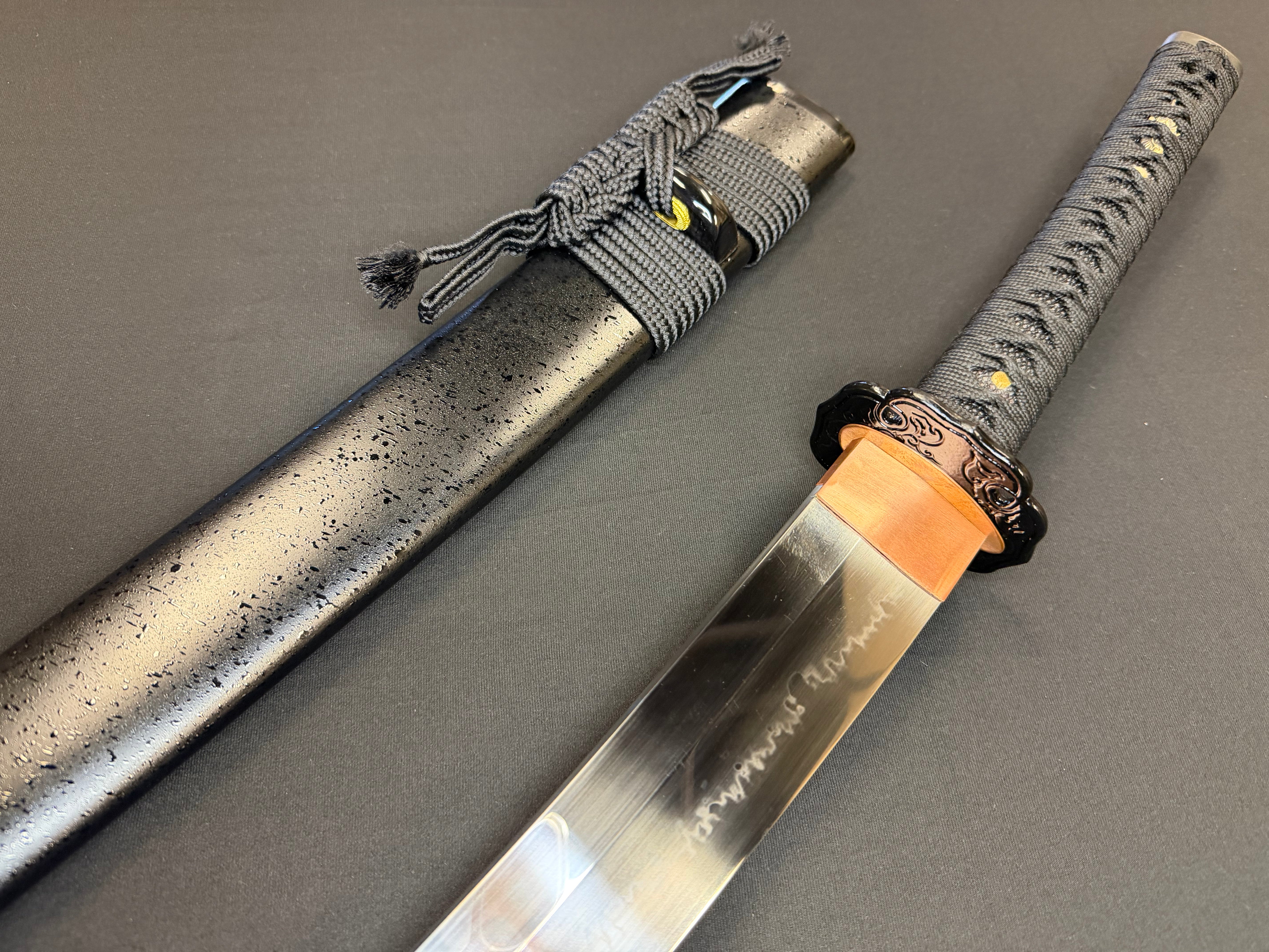 Legacy Steel O-Katana Titan Stout - Choji Hamon, 1095 clay tempered