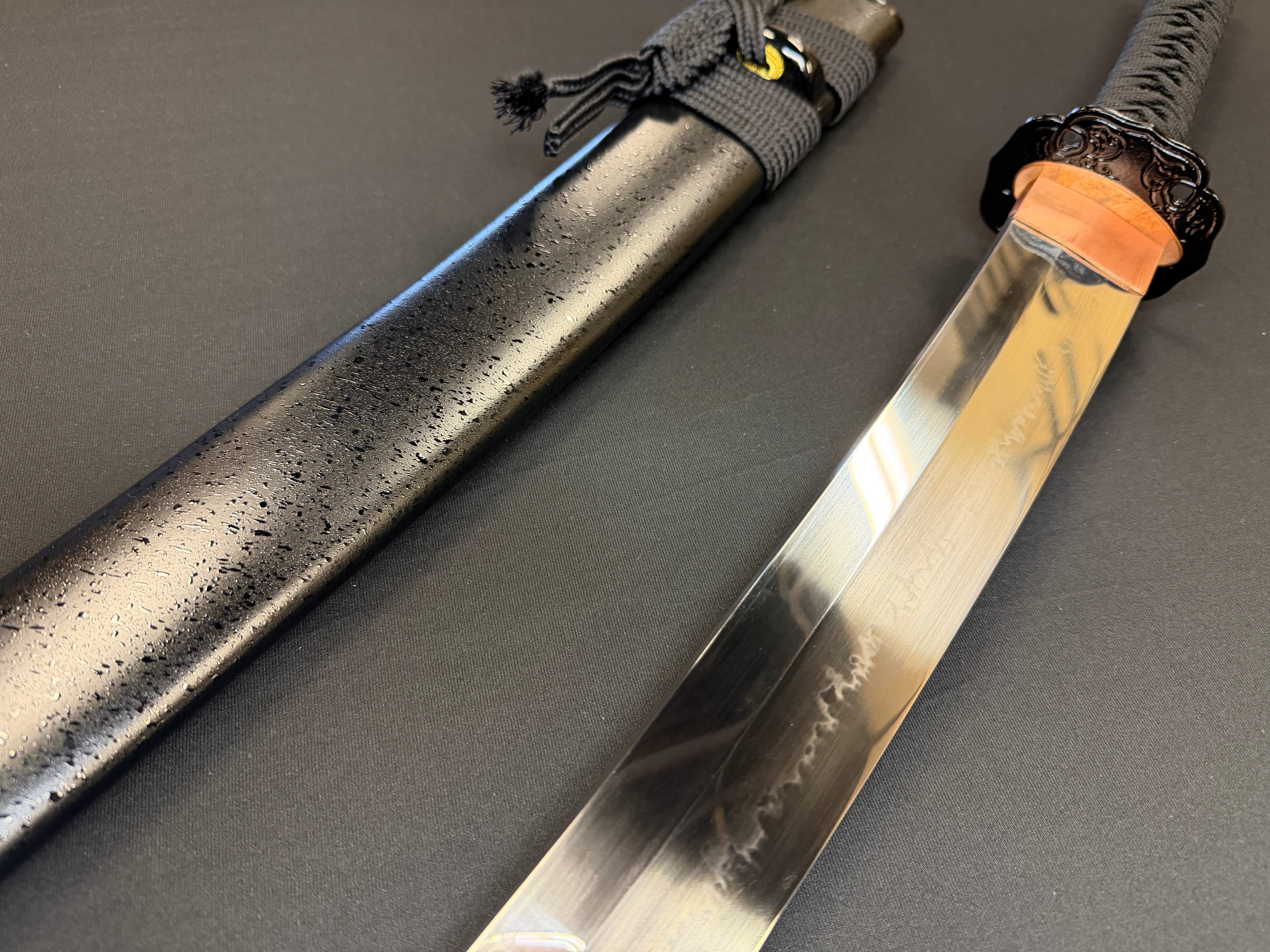 Legacy Steel O-Katana Titan Stout - Choji Hamon, 1095 clay tempered