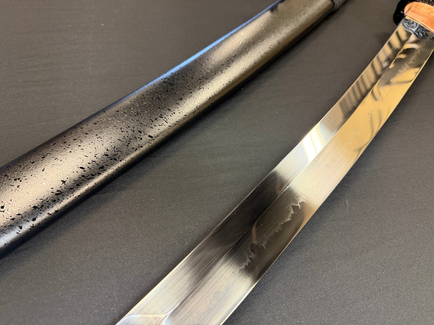 Legacy Steel O-Katana Titan Stout - Choji Hamon, 1095 clay tempered