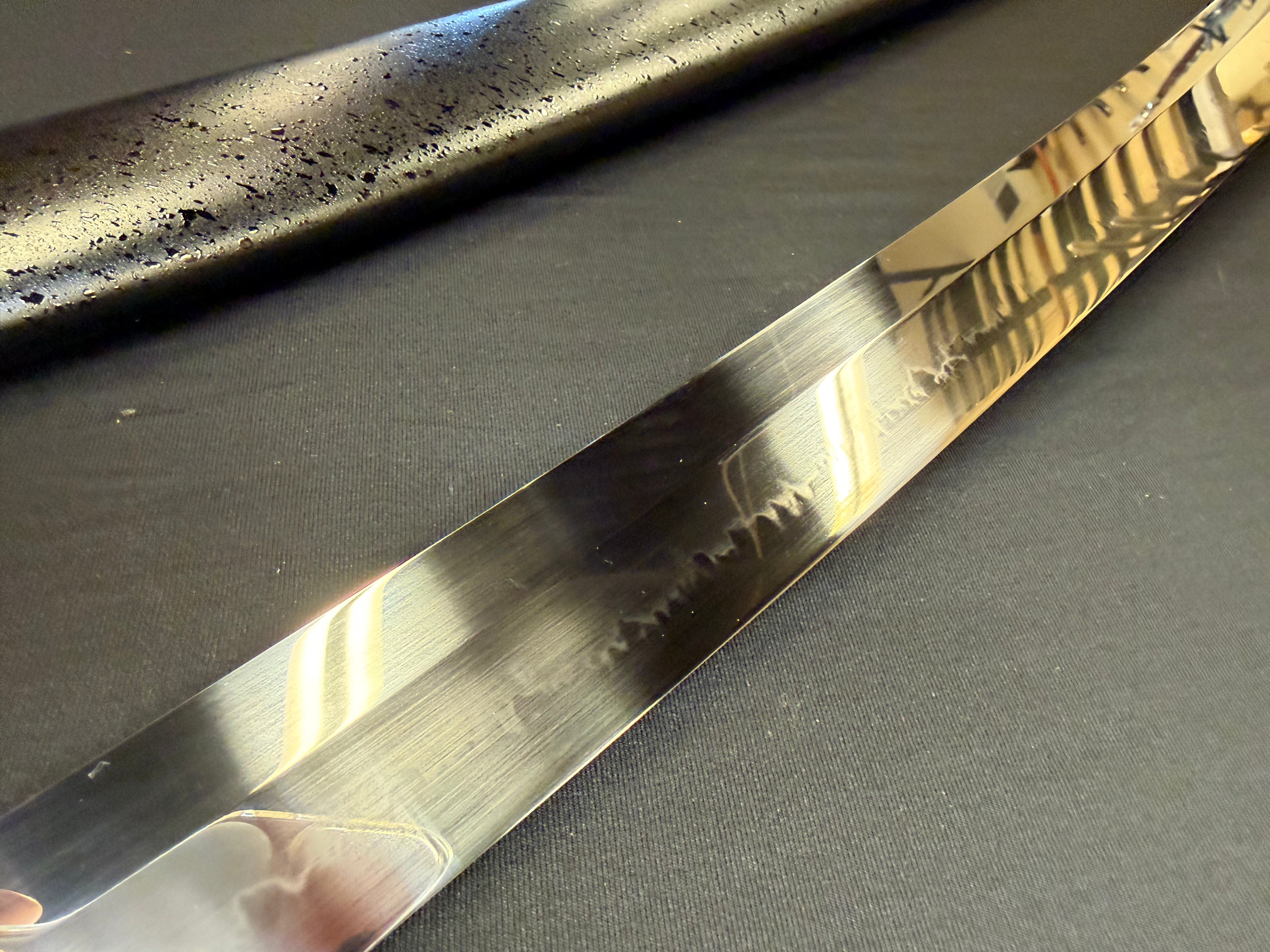 Legacy Steel O-Katana Titan Stout - Choji Hamon, 1095 clay tempered