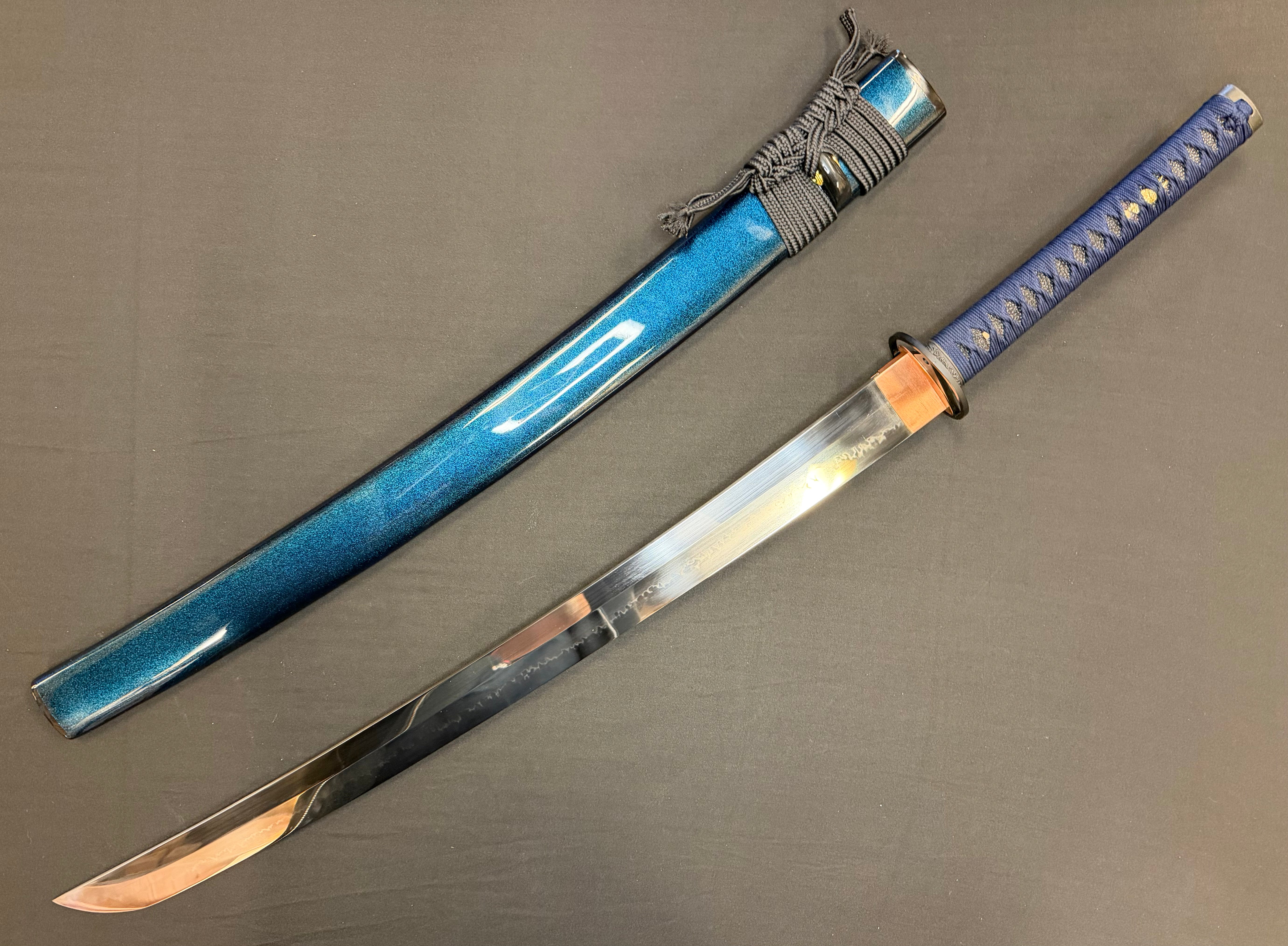 Legacy Steel O-Katana Titan Stout - Choji Hamon, 1095 clay tempered