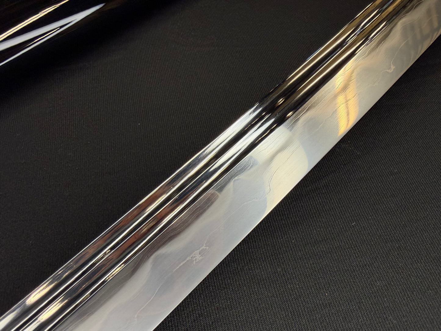 Legacy Steel Katana - Crimson Waves - Forged Traditional Sanmai