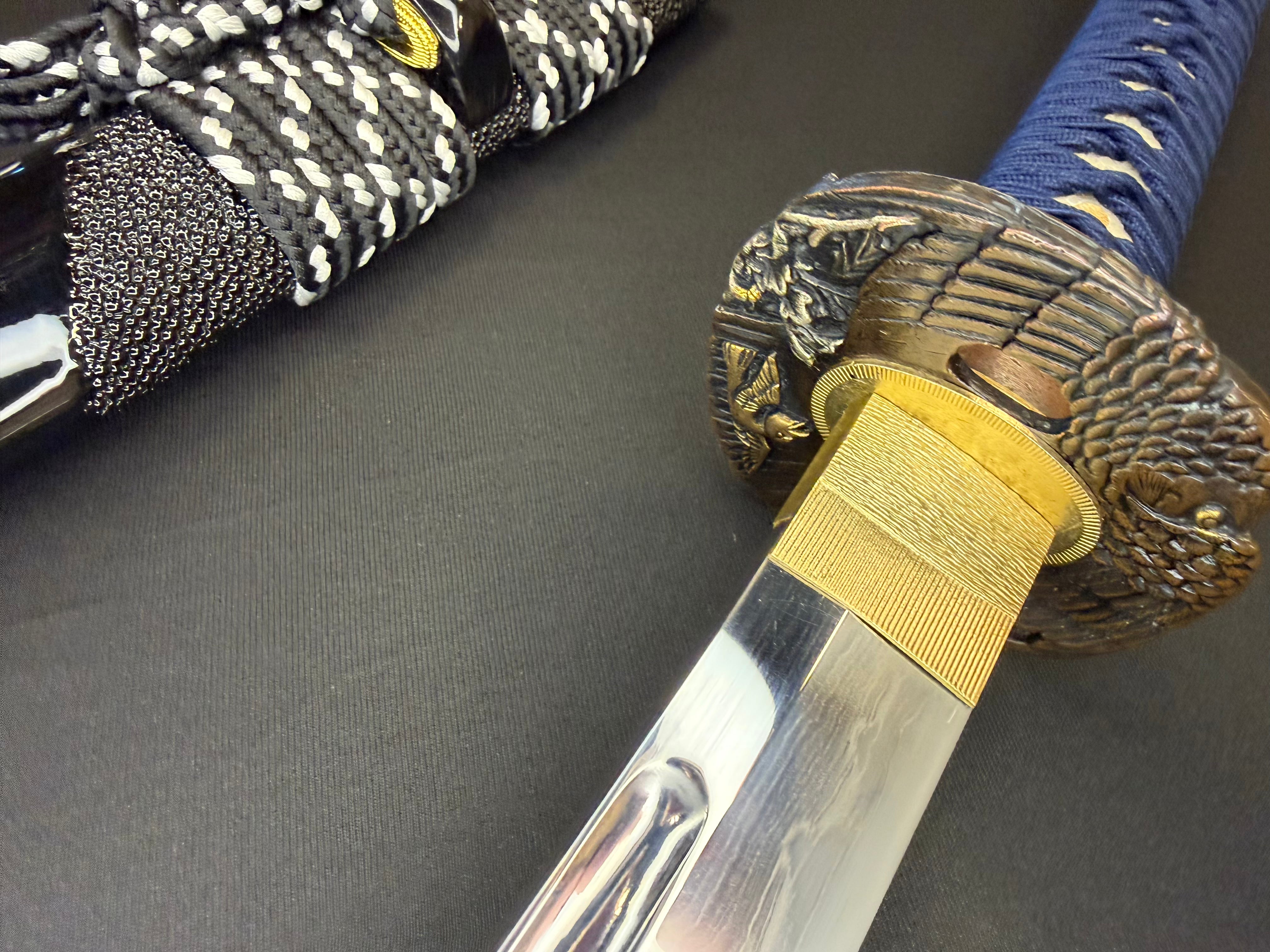 Legacy Steel Katana - Freedom Eagle - Forged Traditional Sanmai