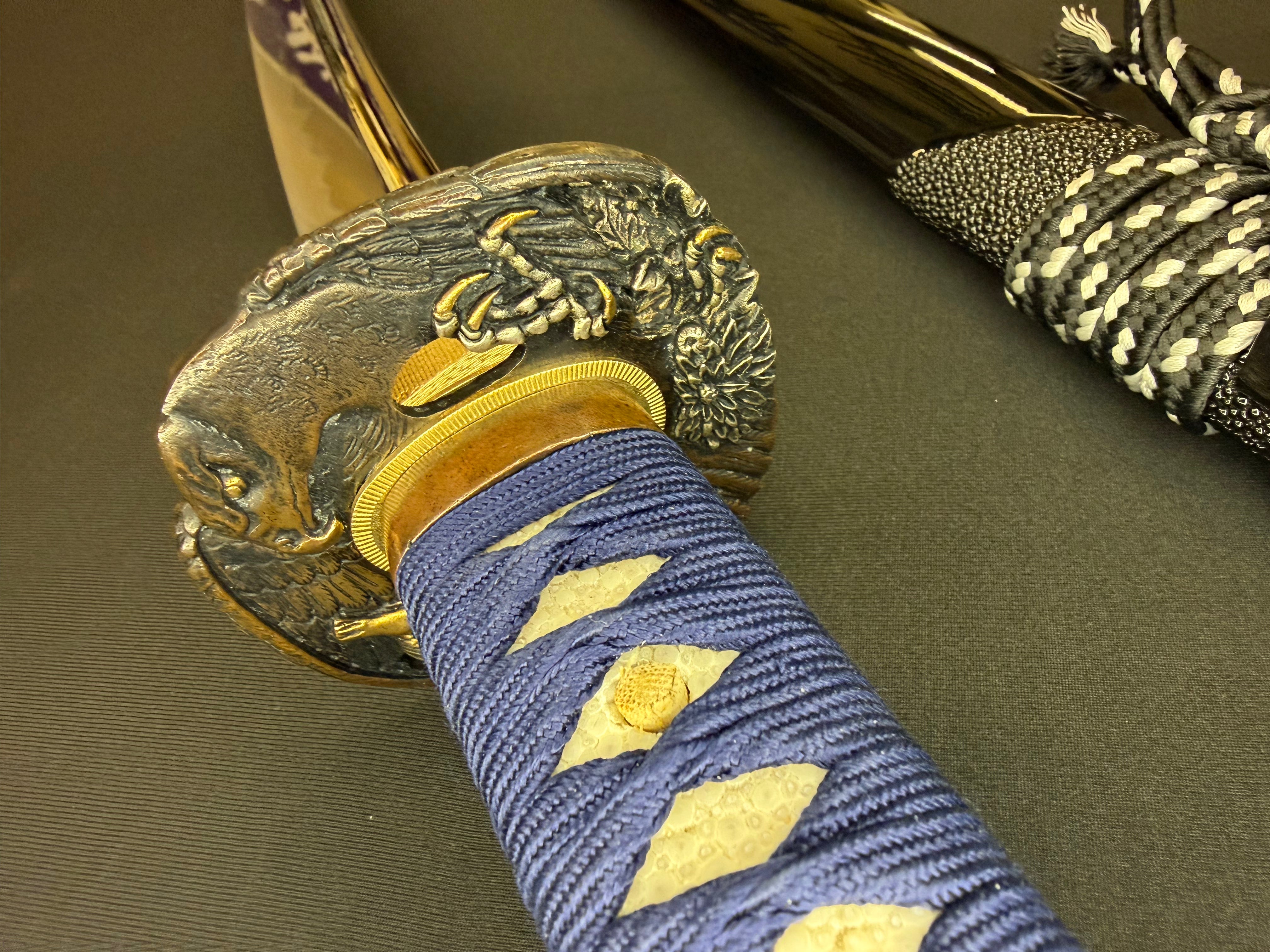 Legacy Steel Katana - Freedom Eagle - Forged Traditional Sanmai