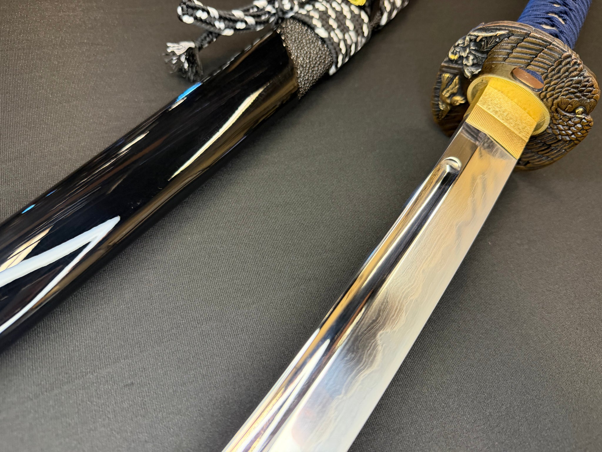Legacy Steel Katana - Freedom Eagle - Forged Traditional Sanmai