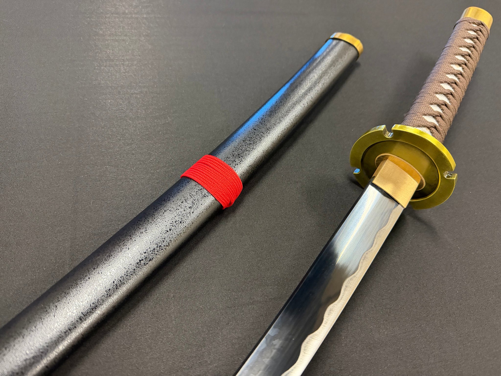 Inuyasha Tessaiga Katana Sword of Sesshoumaru 1045 Carbon Steel