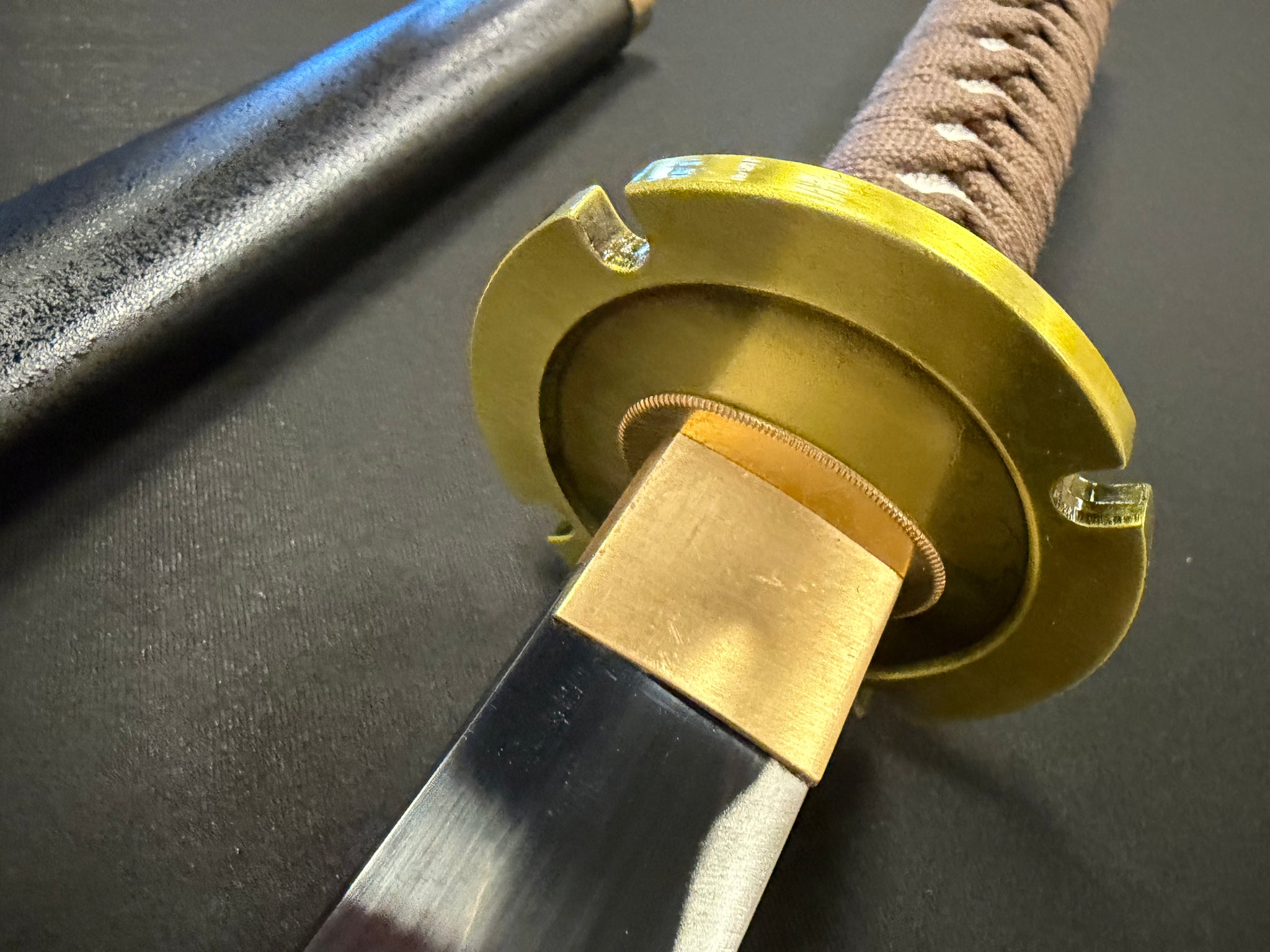 Inuyasha Tessaiga Katana Sword of Sesshoumaru 1045 Carbon Steel