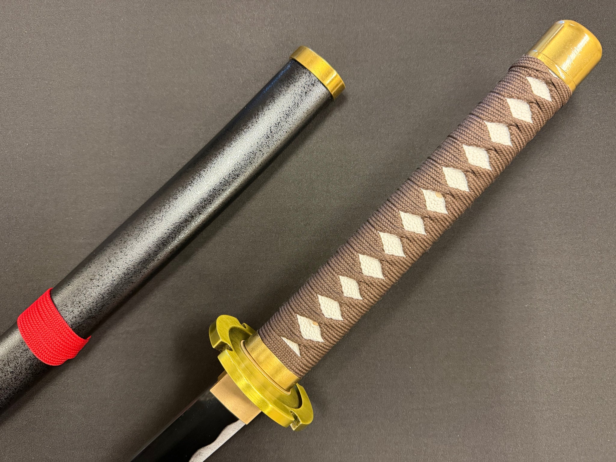 Inuyasha Tessaiga Katana Sword of Sesshoumaru 1045 Carbon Steel