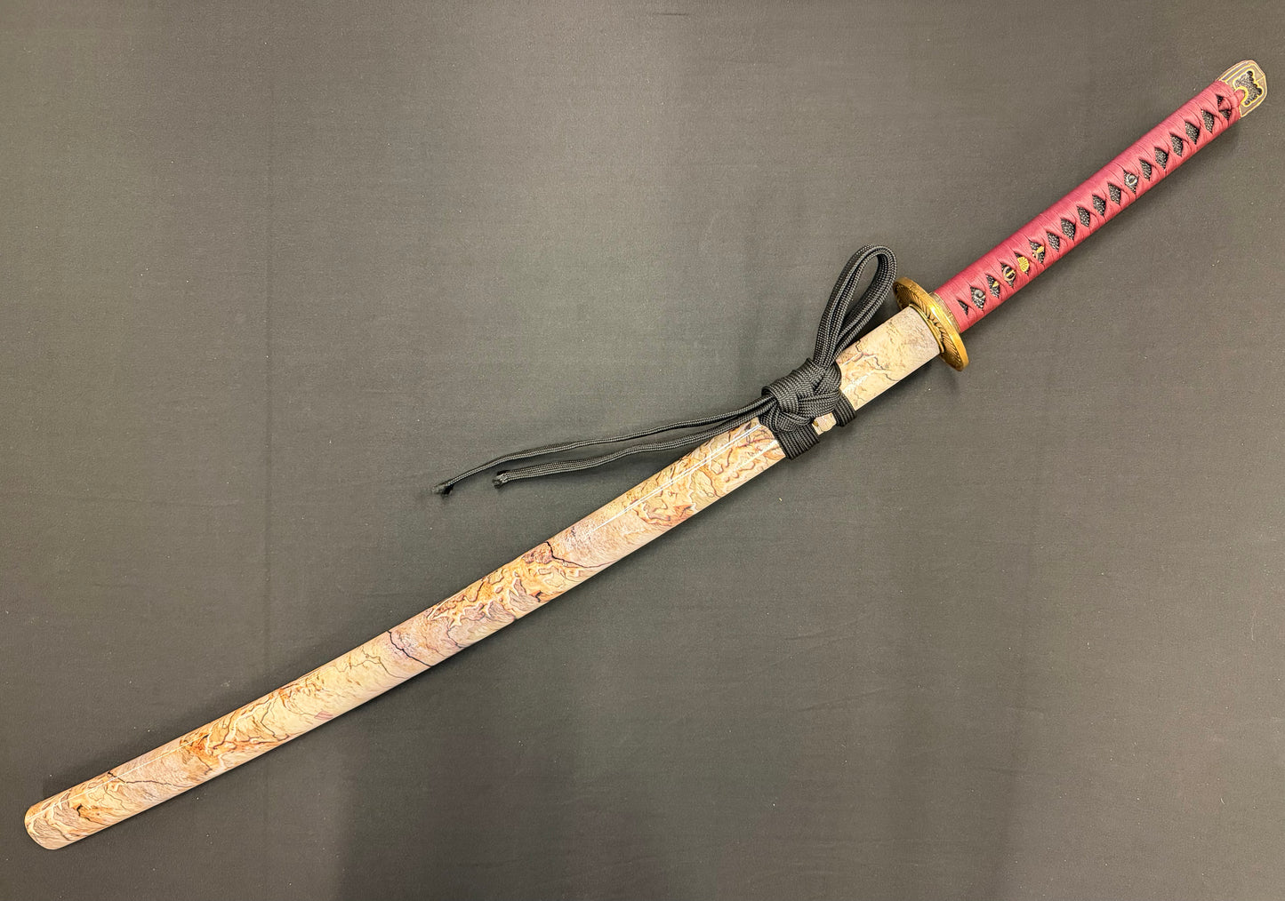 Cloudhammer Katana -  Autumn Sunburst  Special Edition - s5 low molybdenum Taiwan variant shock steel