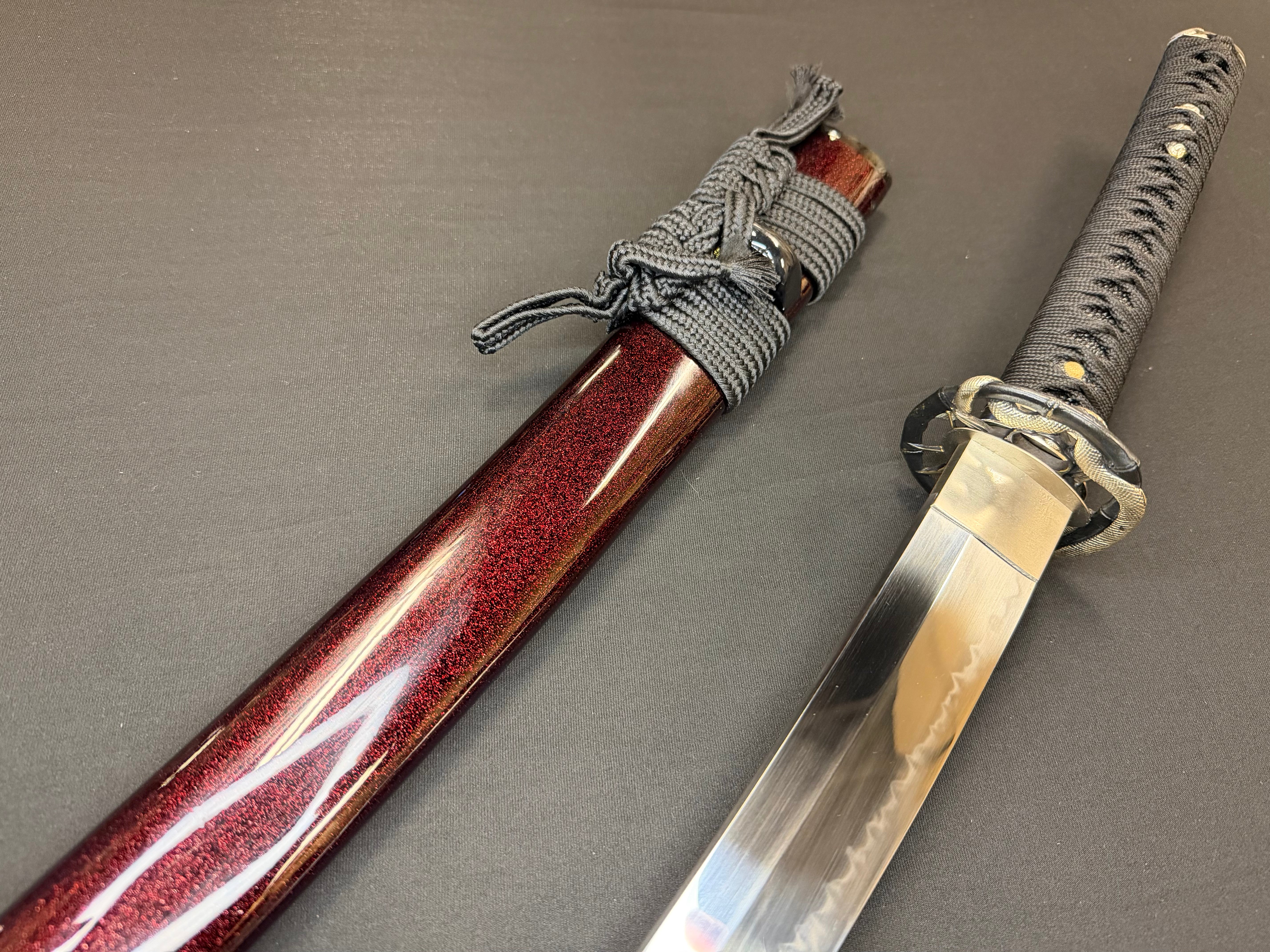 Legacy Steel Katana - Crimson Viper Osoraku 1095 Carbon Steel Clay Tempered