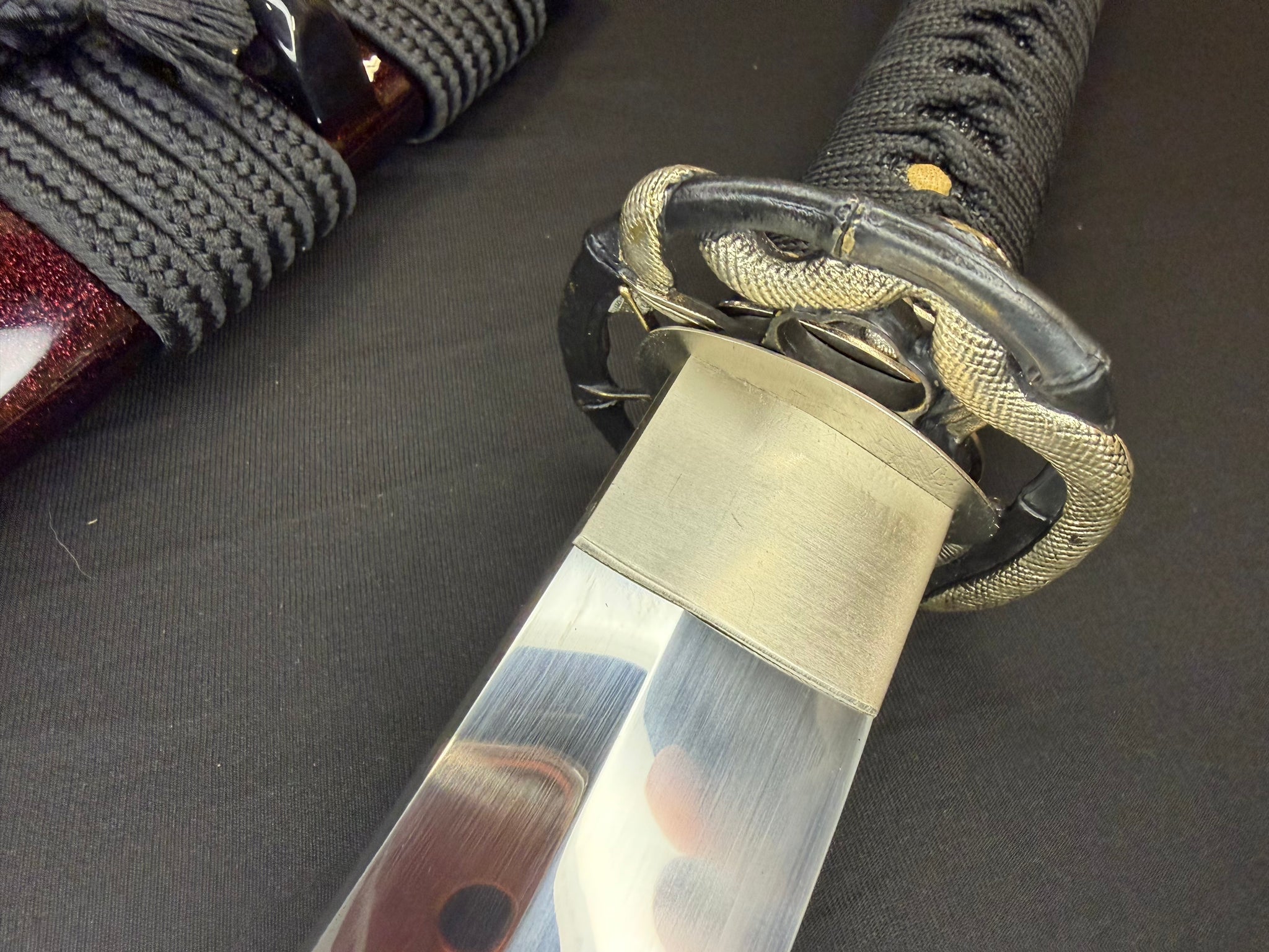 Legacy Steel Katana - Crimson Viper Osoraku 1095 Carbon Steel Clay Tempered