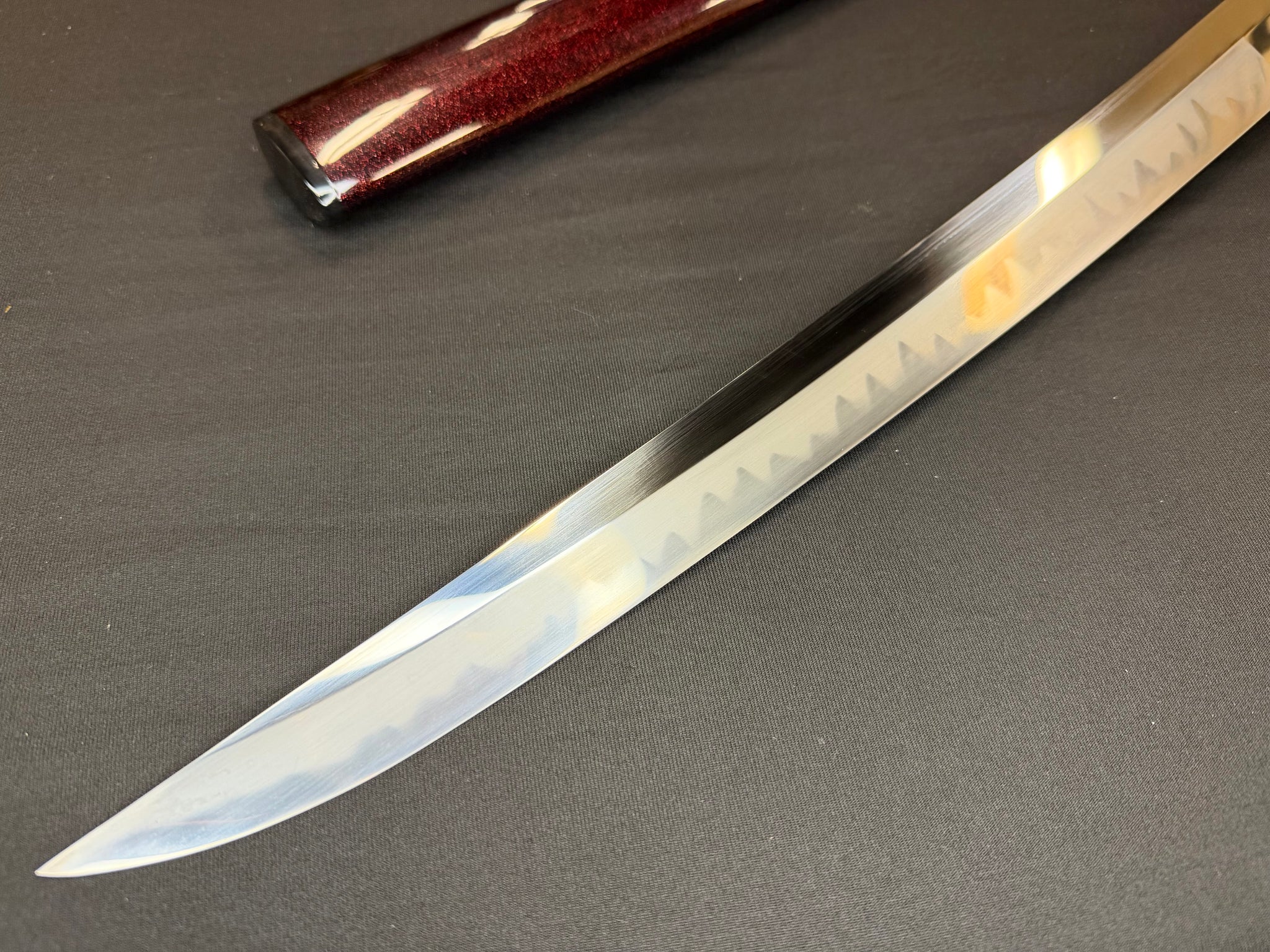 Legacy Steel Katana - Crimson Viper Osoraku 1095 Carbon Steel Clay Tempered