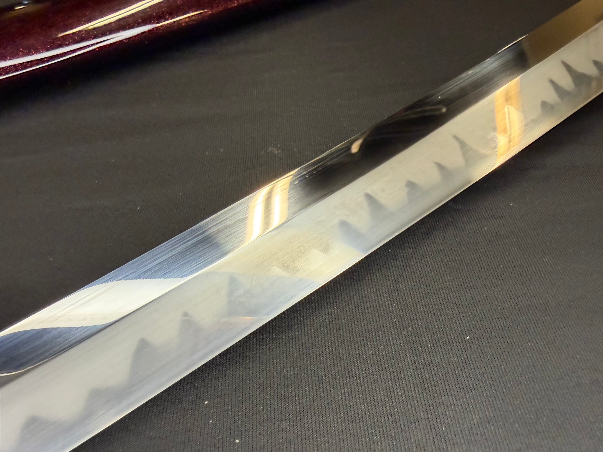 Legacy Steel Katana - Crimson Viper Osoraku 1095 Carbon Steel Clay Tempered