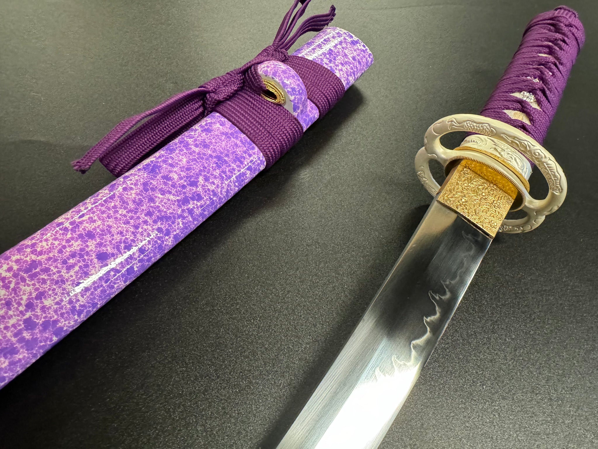 MADE TO ORDER Phoenix Arms Tanto - Purple Fortune T10